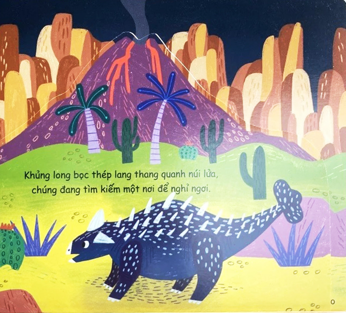 tỏa sáng trong đêm - chúc ngủ ngon khủng long - bìa cứng - Ảnh 6