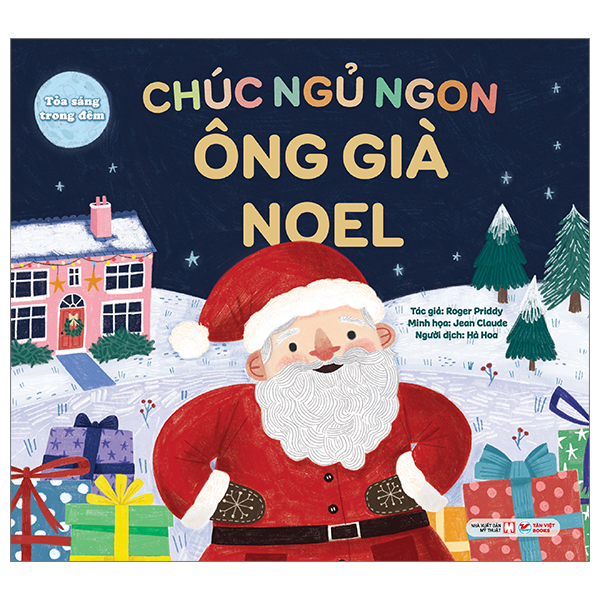 tỏa sáng trong đêm - chúc ngủ ngon ông già noel - bìa cứng
