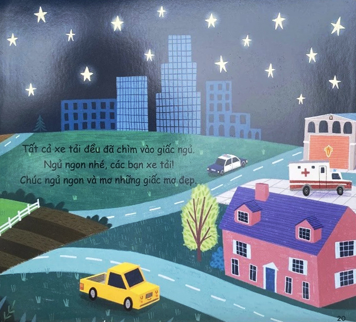 tỏa sáng trong đêm - chúc ngủ ngon xe tải - bìa cứng - Ảnh 3