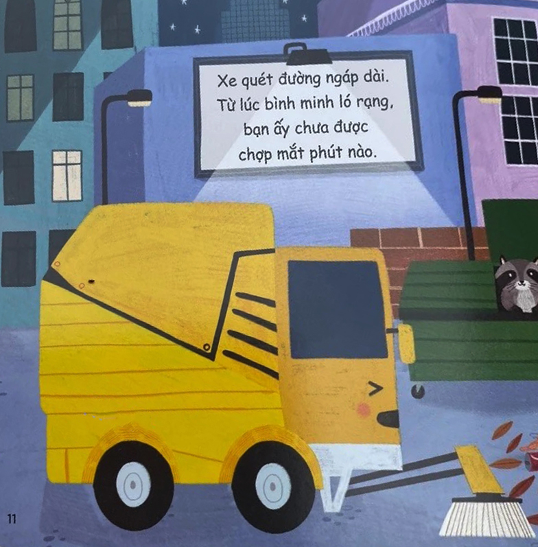 tỏa sáng trong đêm - chúc ngủ ngon xe tải - bìa cứng - Ảnh 4
