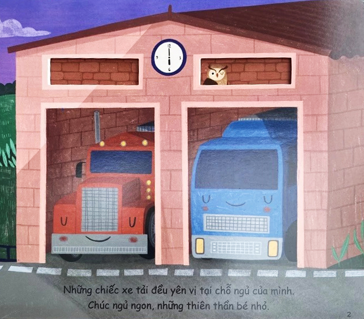 tỏa sáng trong đêm - chúc ngủ ngon xe tải - bìa cứng - Ảnh 5