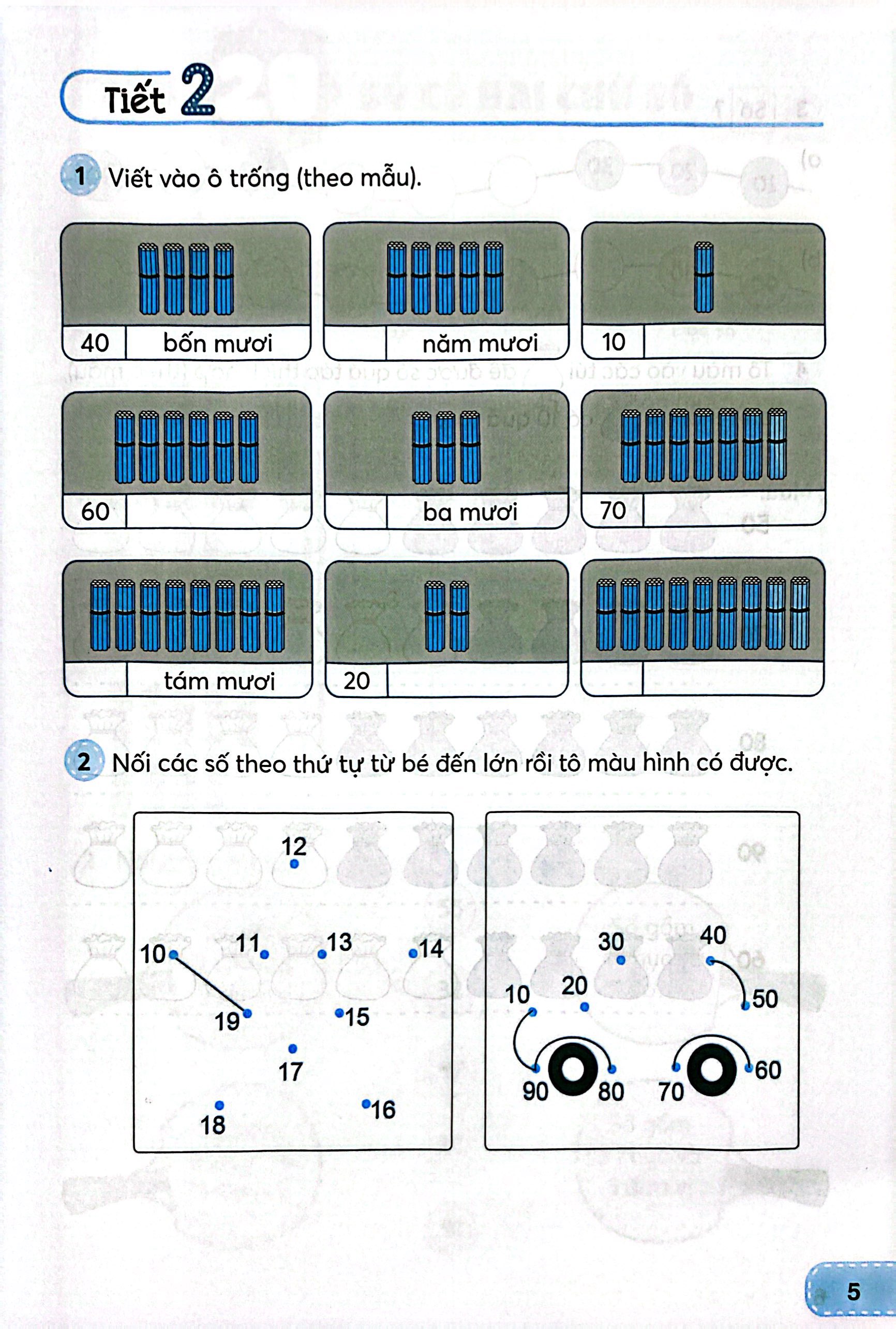 toán 1 - tập 2 (kết nối) (dành cho buổi học thứ hai) - Ảnh 6