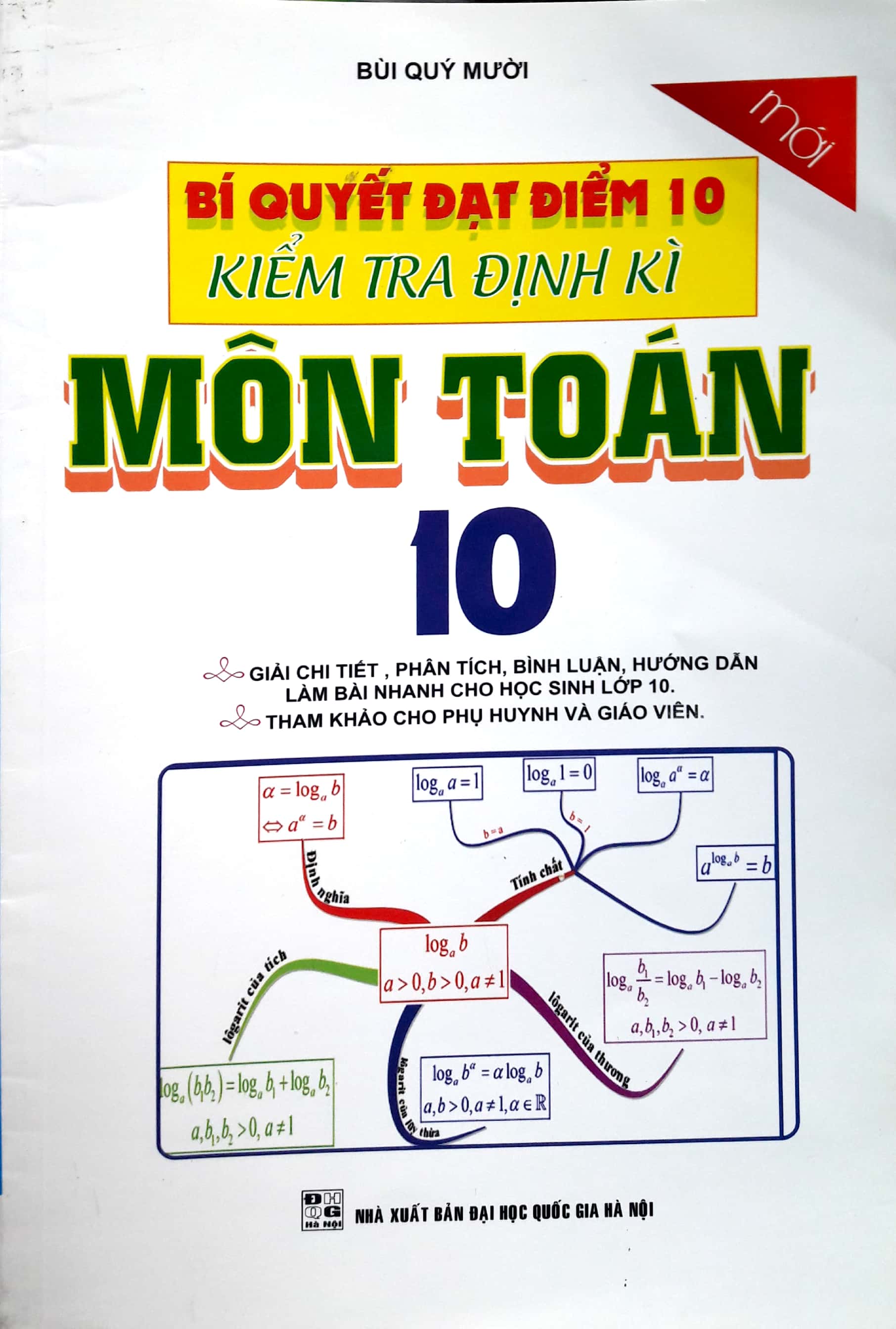 Toán 10 - Bí Quyết Đạt Điểm 10 Kiểm Tra Định Kì - Ảnh 2