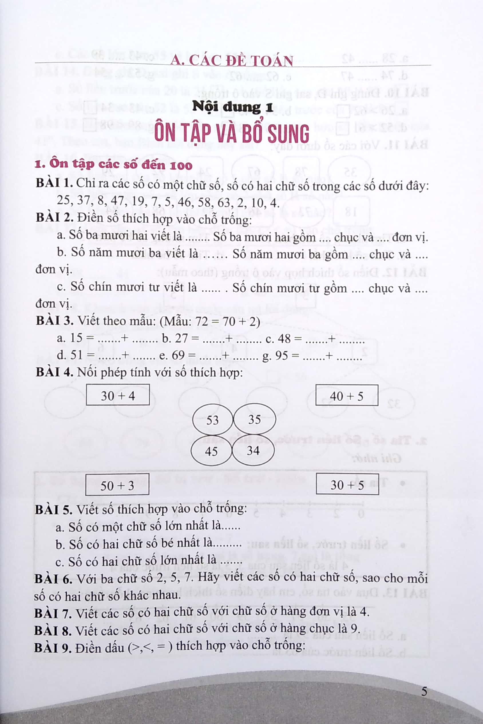 toán 2 - bồi dưỡng học sinh năng khiếu - theo chương trình giáo dục phổ thông mới - Ảnh 5