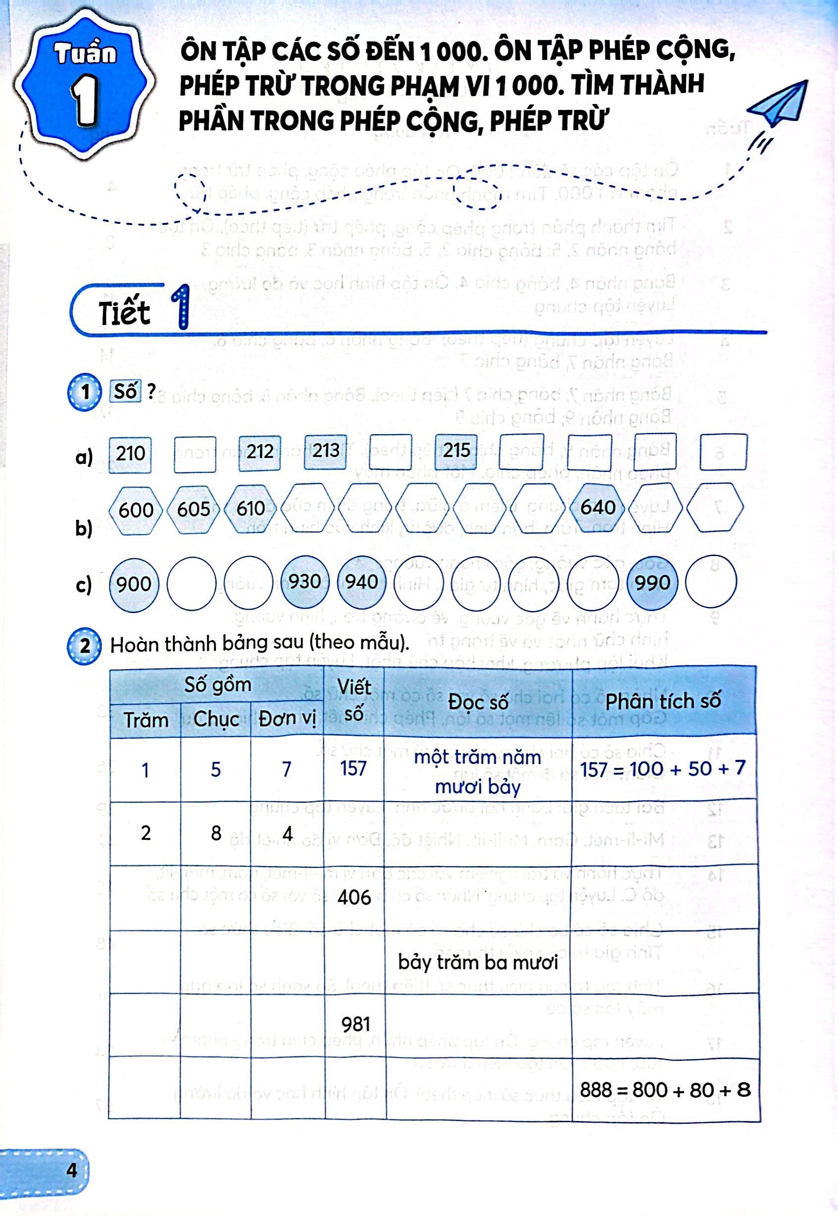 toán 3 - tập 1 (kết nối) (dành cho buổi học thứ hai) - Ảnh 5