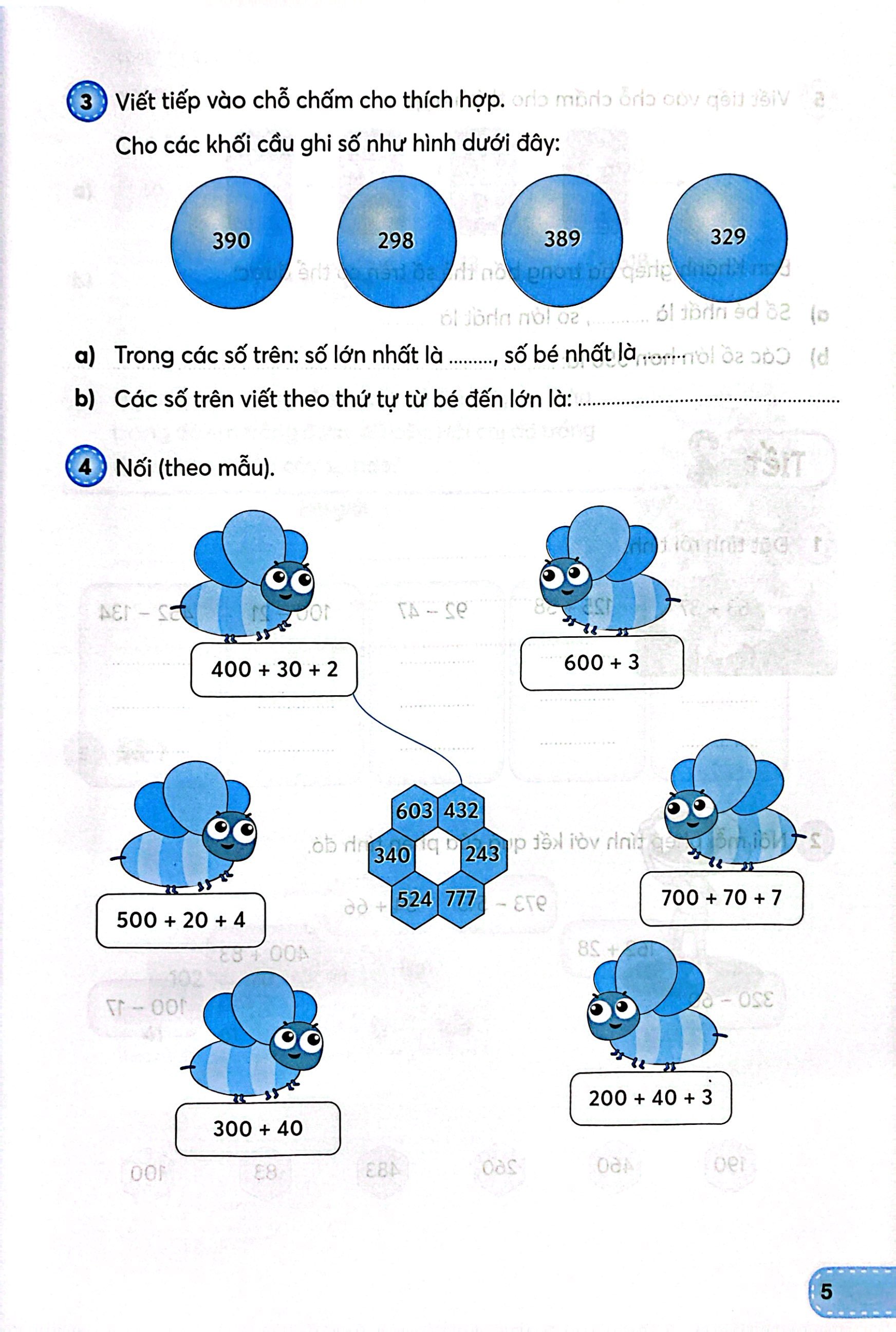 toán 3 - tập 1 (kết nối) (dành cho buổi học thứ hai) - Ảnh 6
