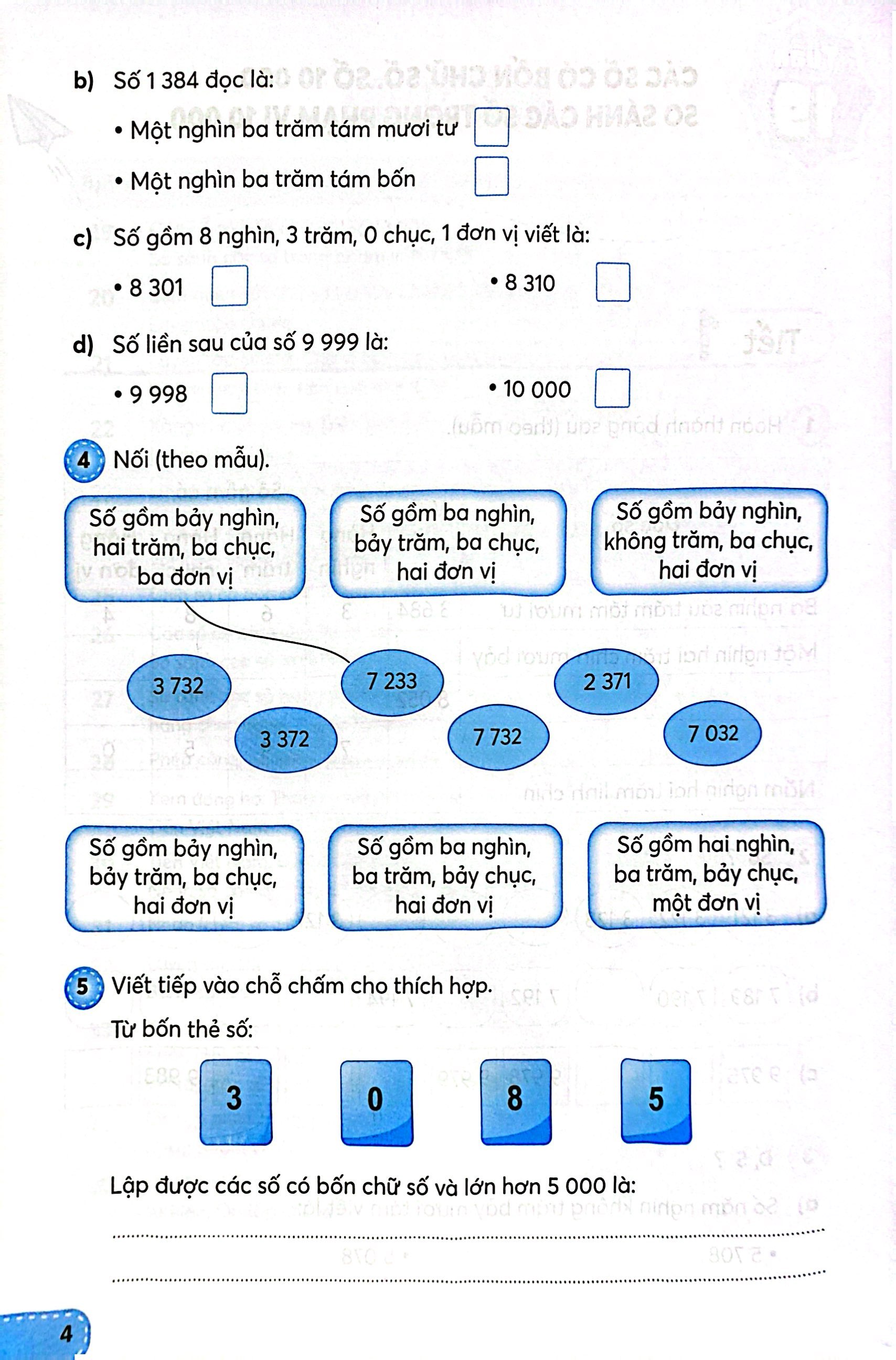 toán 3 - tập 2 (kết nối) (dành cho buổi học thứ hai) - Ảnh 5