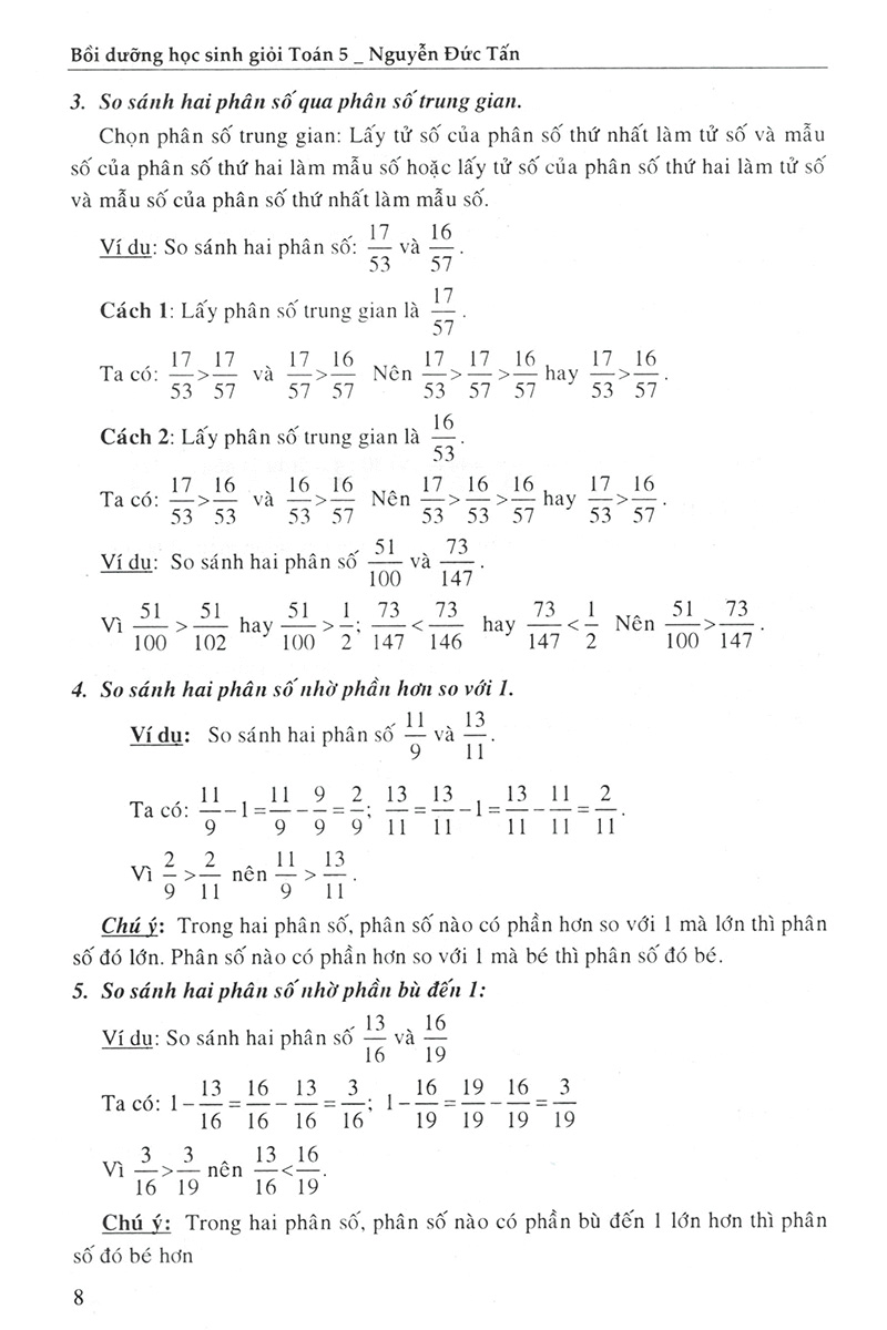 toán 5 - bồi dưỡng học sinh giỏi theo chuyên đề (phân số - tỉ số) - Ảnh 7