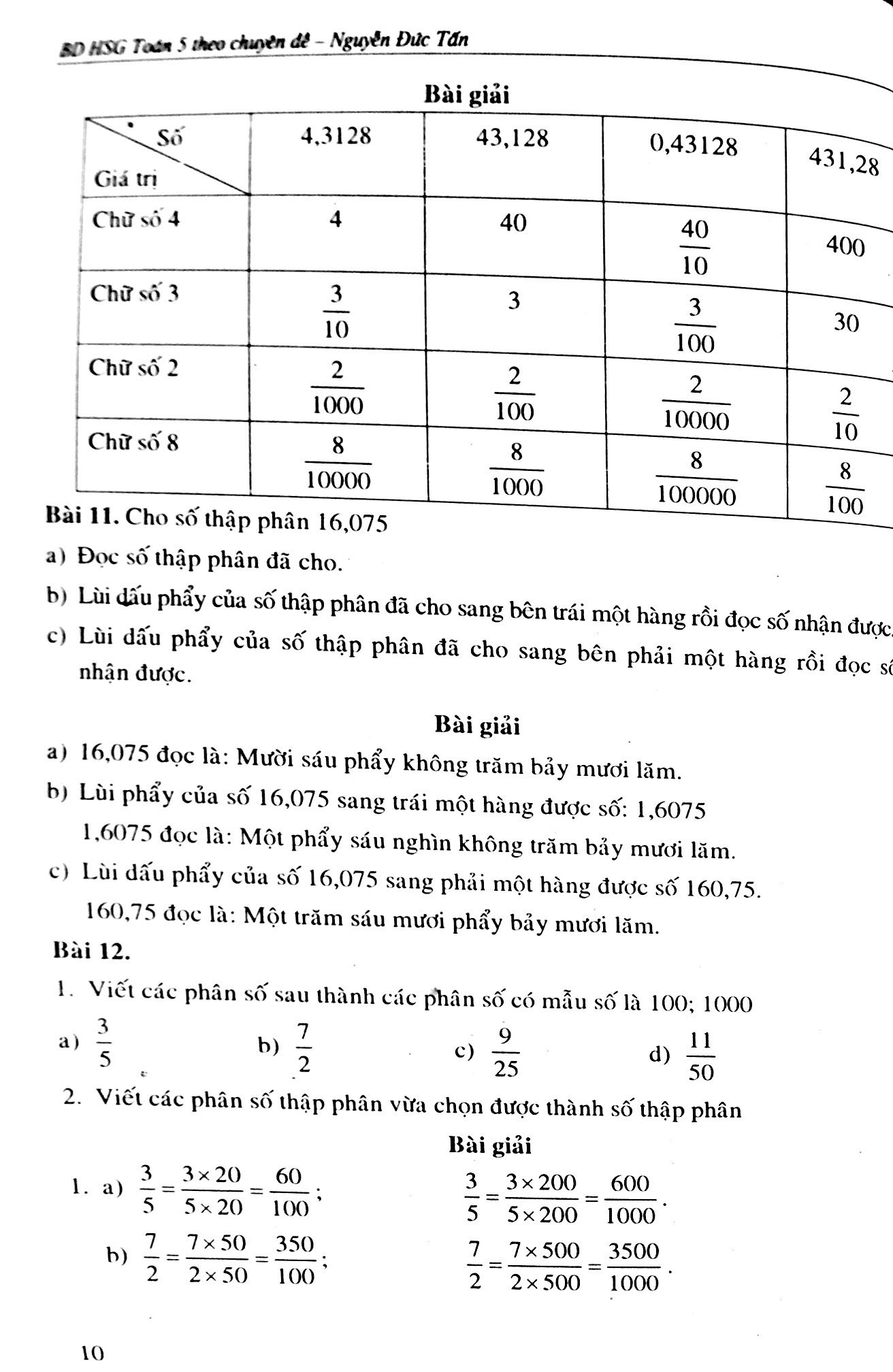 toán 5-bồi dưỡng học sinh giỏi theo chuyên đề (số thập phân - các phép tính về số thạp phân) - Ảnh 10
