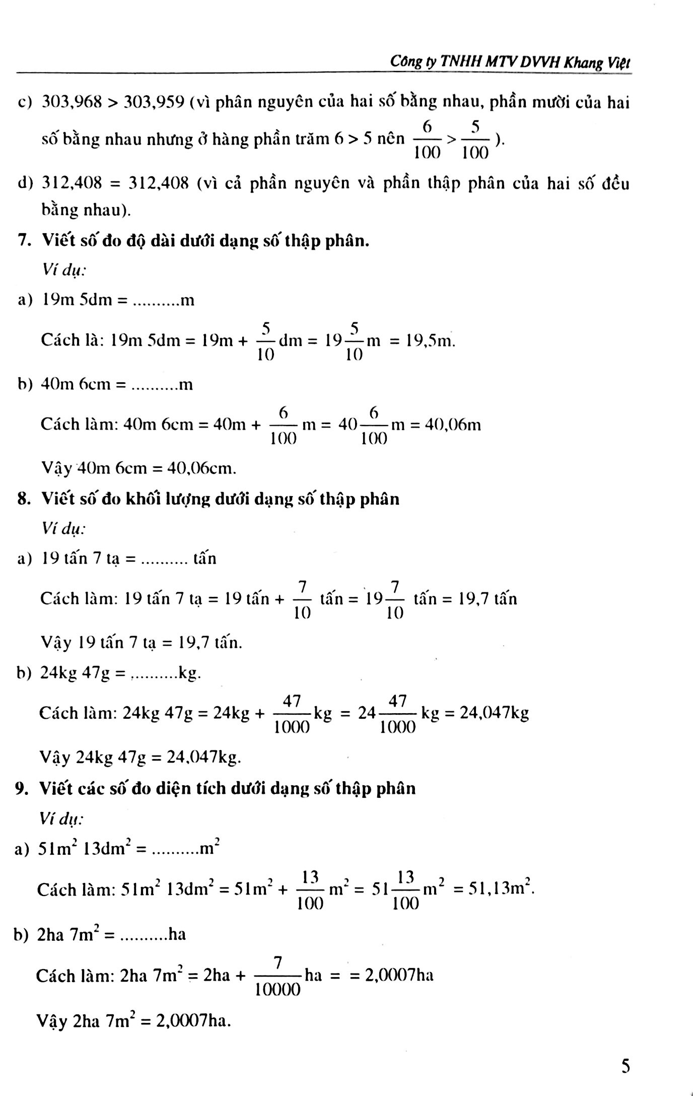toán 5-bồi dưỡng học sinh giỏi theo chuyên đề (số thập phân - các phép tính về số thạp phân) - Ảnh 5