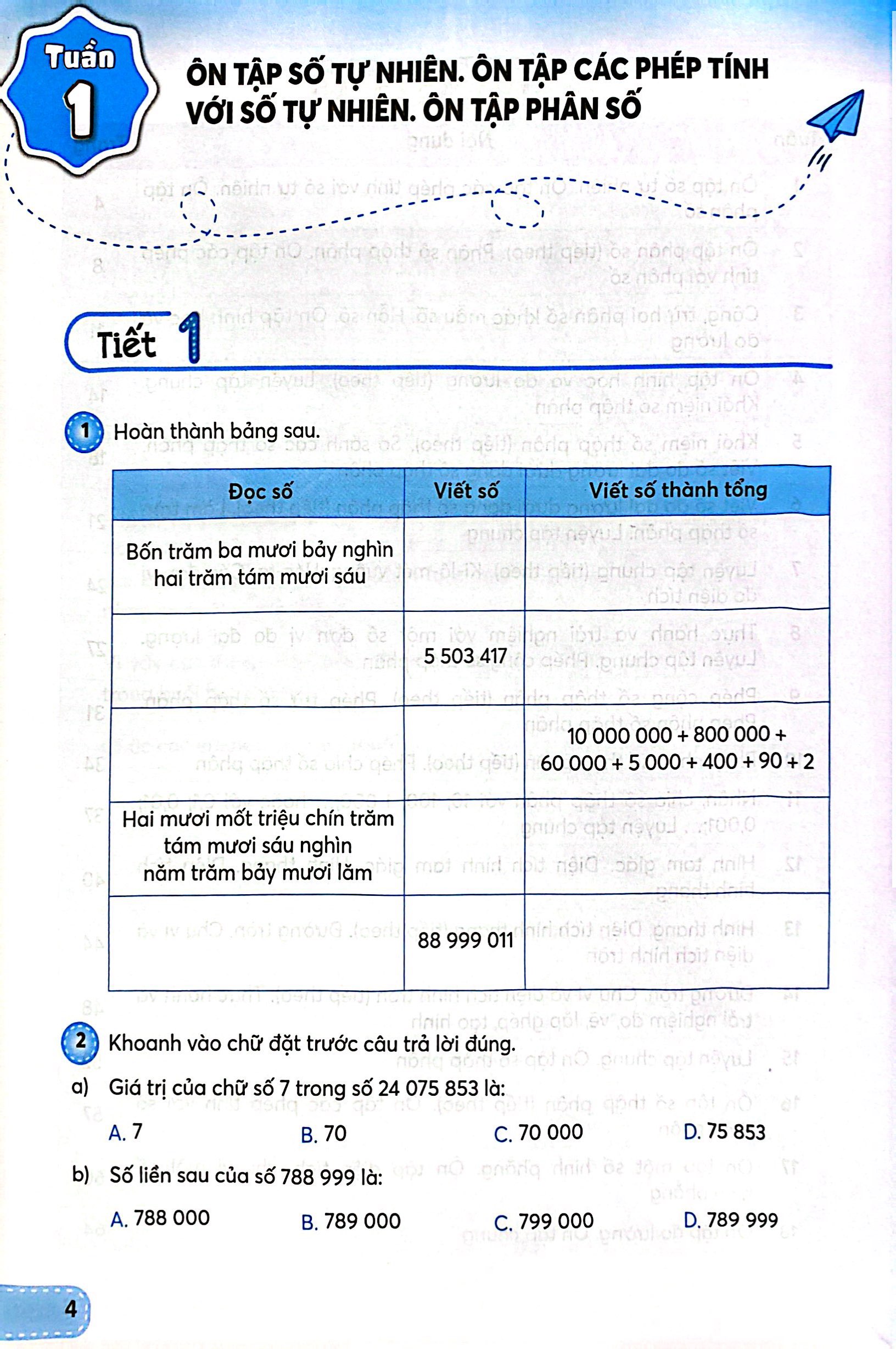 toán 5 - tập 1 (kết nối) (dành cho buổi học thứ hai) - Ảnh 5