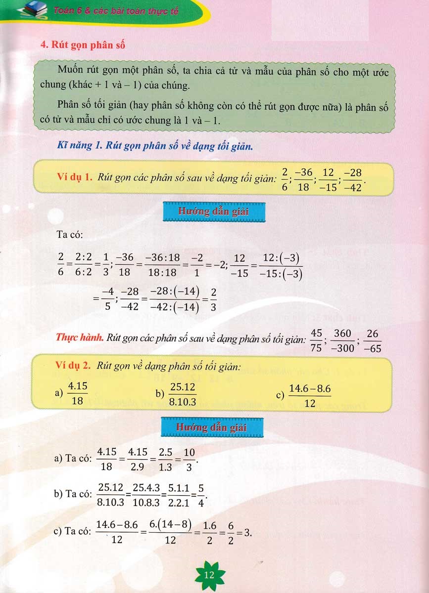 toán 6 và các bài toán thực tế - tập 2 - Ảnh 13