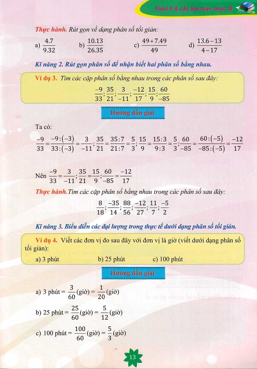 toán 6 và các bài toán thực tế - tập 2 - Ảnh 14