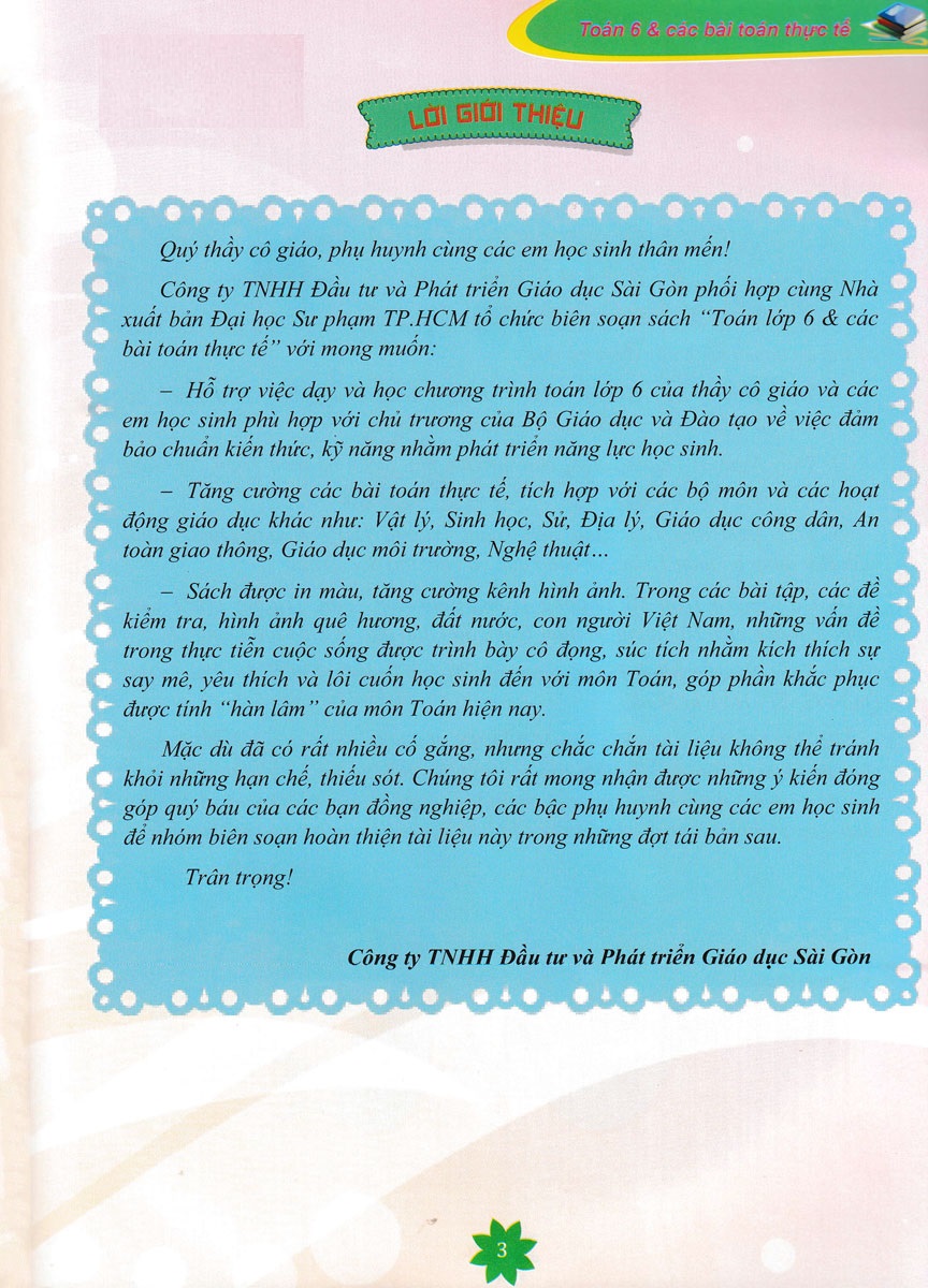 toán 6 và các bài toán thực tế - tập 2 - Ảnh 3