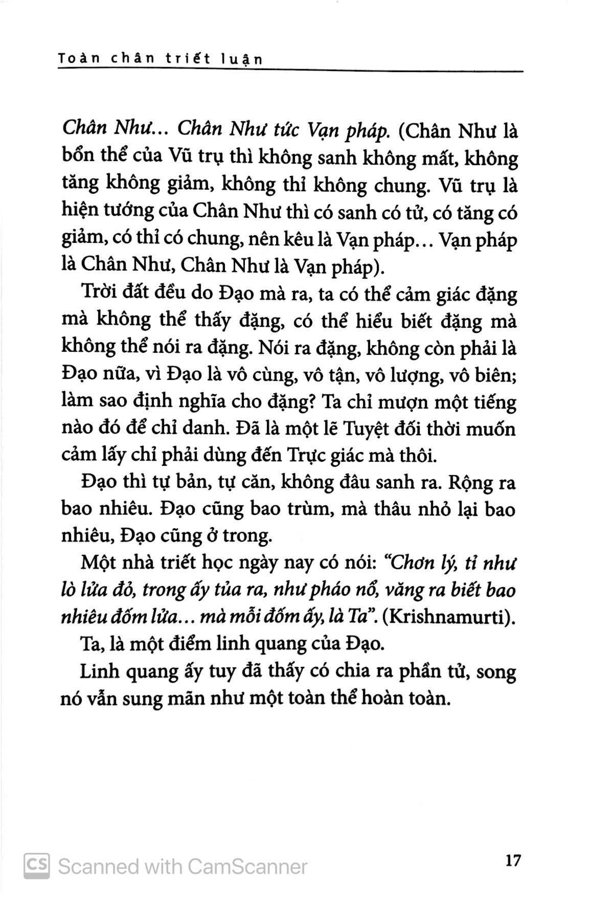 toàn chân triết luận (tái bản 2024) - Ảnh 6