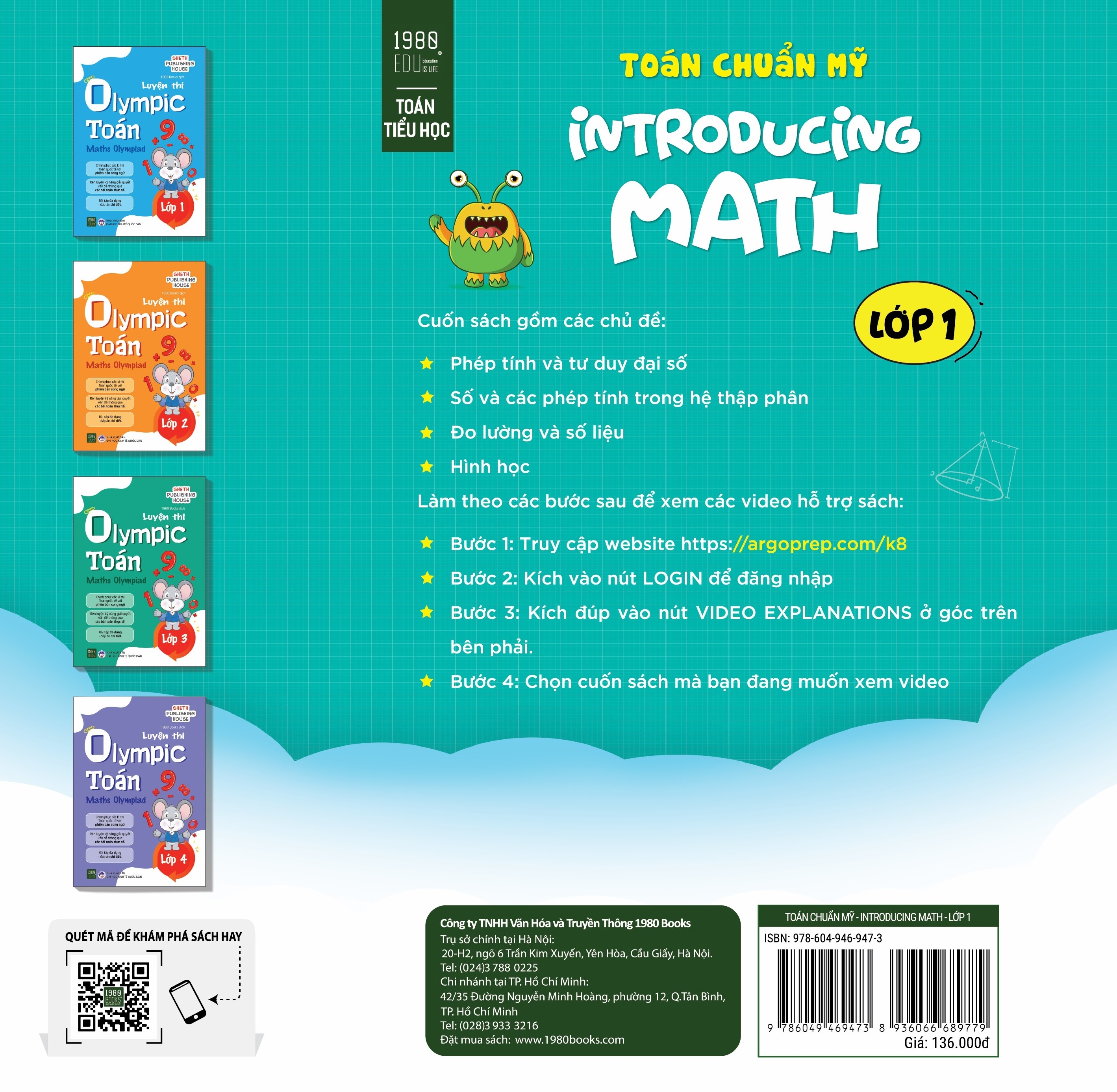toán chuẩn mỹ - introducing math - lớp 1 - Ảnh 4