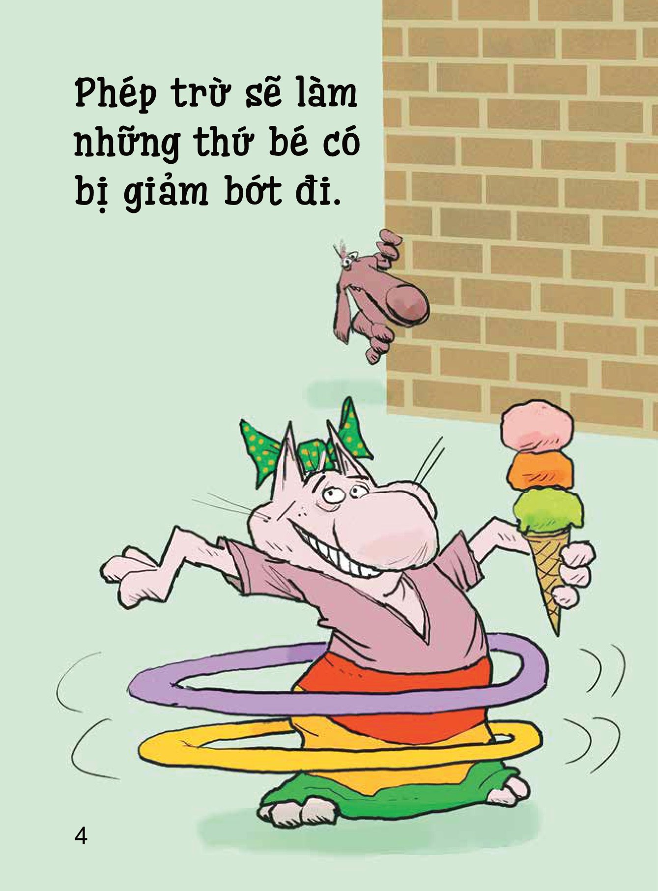 toán học cho bé biết… - bớt một que kem, bé còn mấy chiếc? - Ảnh 2