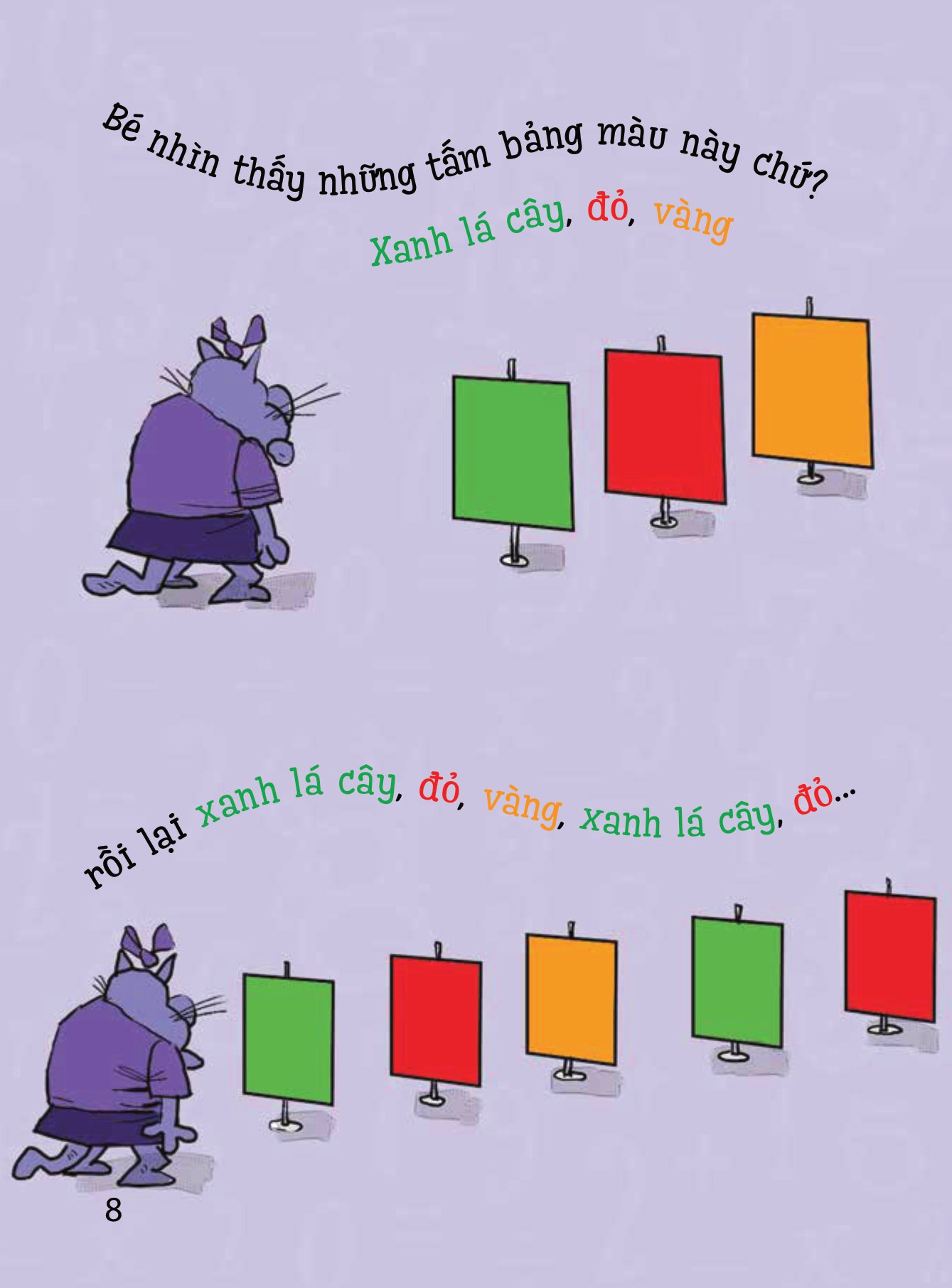 toán học cho bé biết… - đỏ, xanh, đỏ… rồi đến màu gì nhỉ? - Ảnh 6