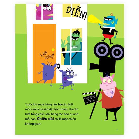 toán học vui nhộn - đo lường quái vật: chu vi, diện tích và thể tích - Ảnh 5