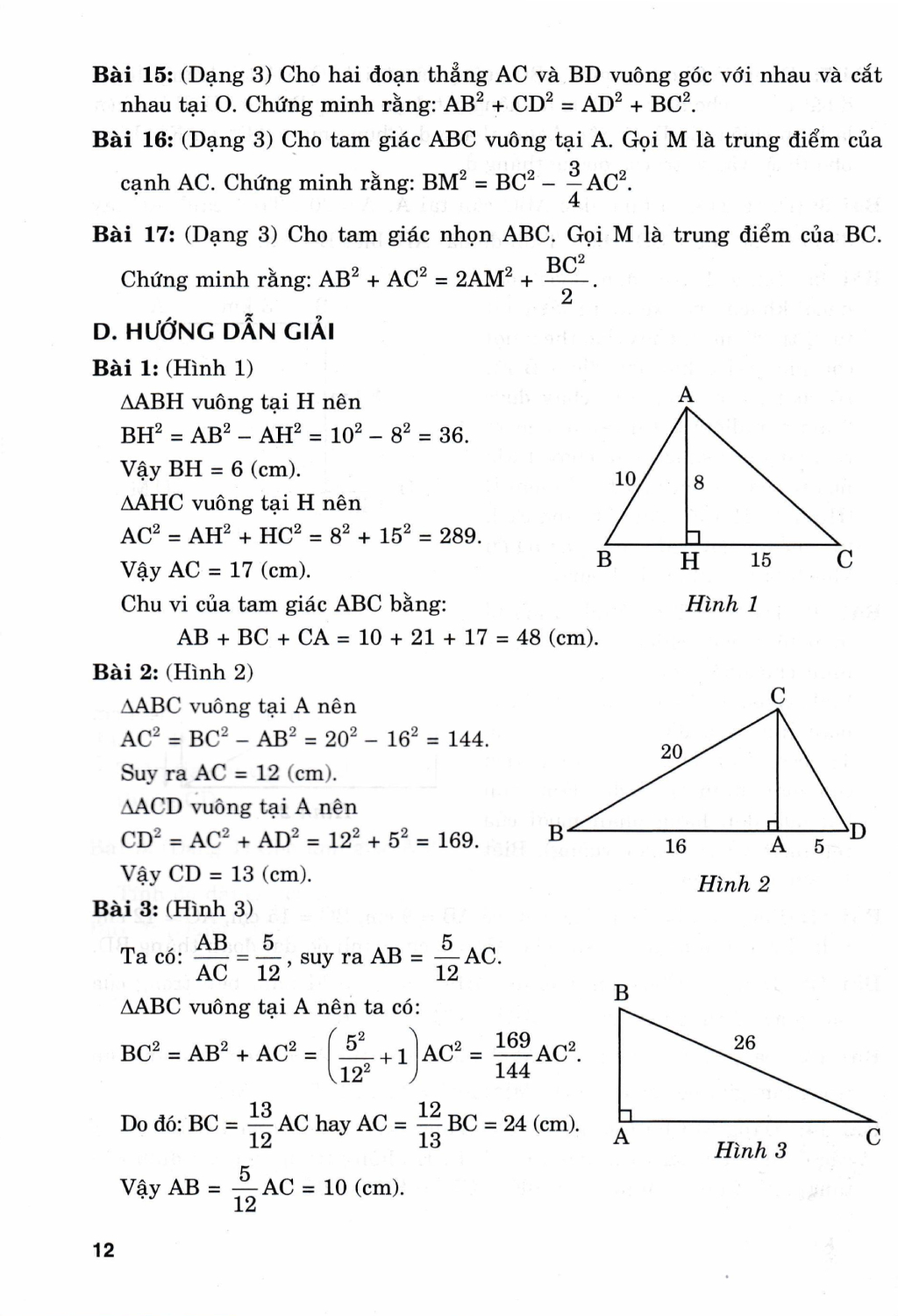 Toán Nâng Cao Hình Học 8 - Ảnh 11