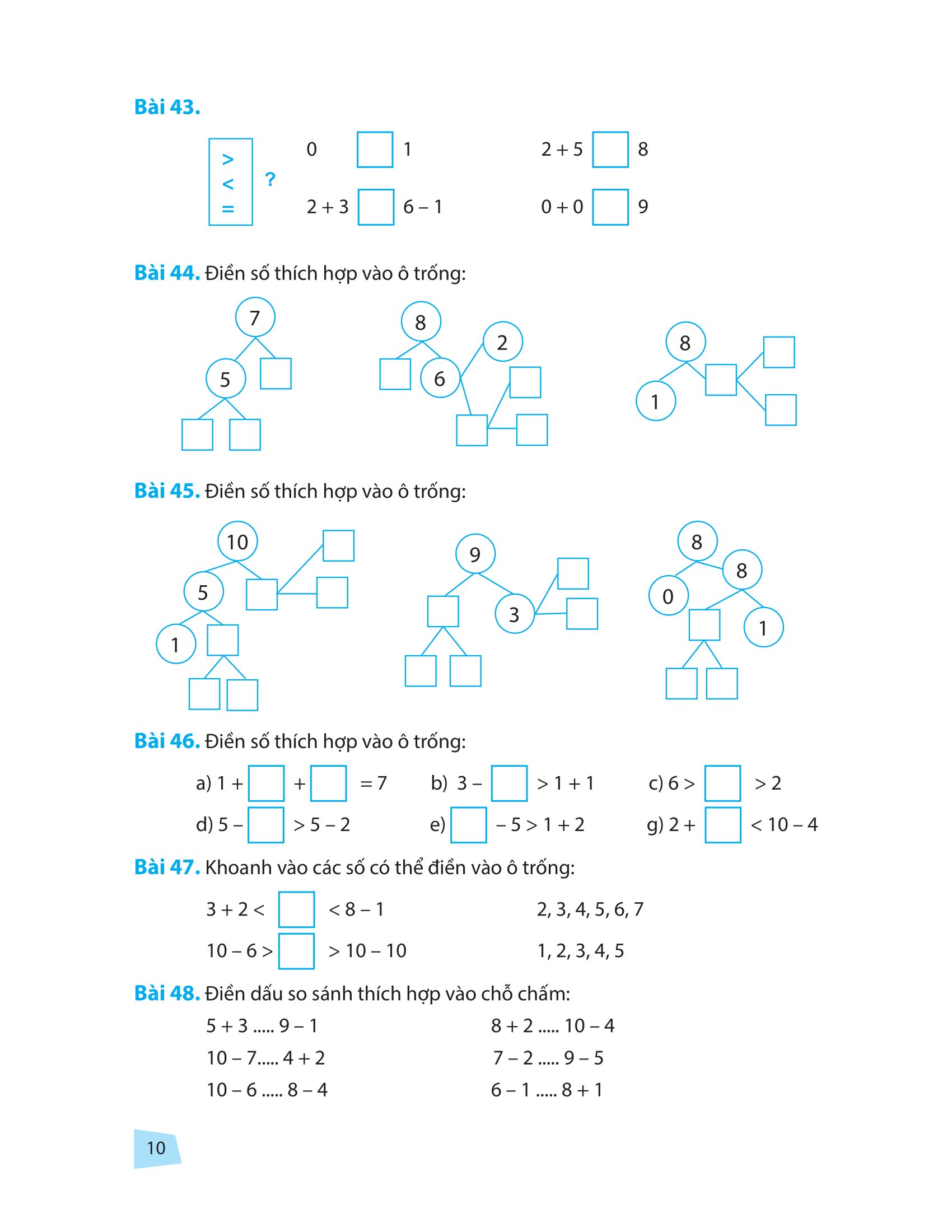 Toán Nâng Cao Và Bồi Dưỡng Học Sinh Giỏi Lớp 1 - Nâng Cao Kiến Thức Ngoài Chương Trình Lên Lớp (Tái Bản 2025) - Ảnh 9