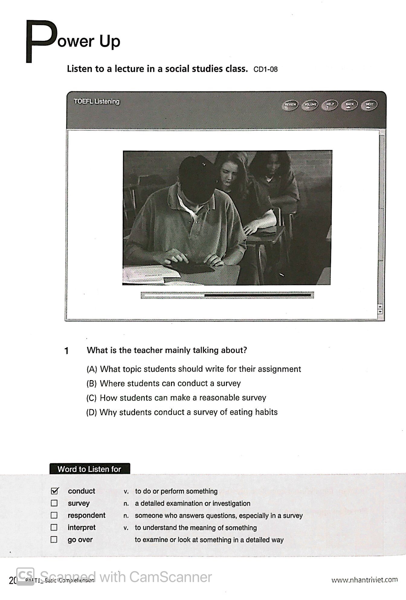 toefl ibt activator listening advanced (kèm cd) - Ảnh 10