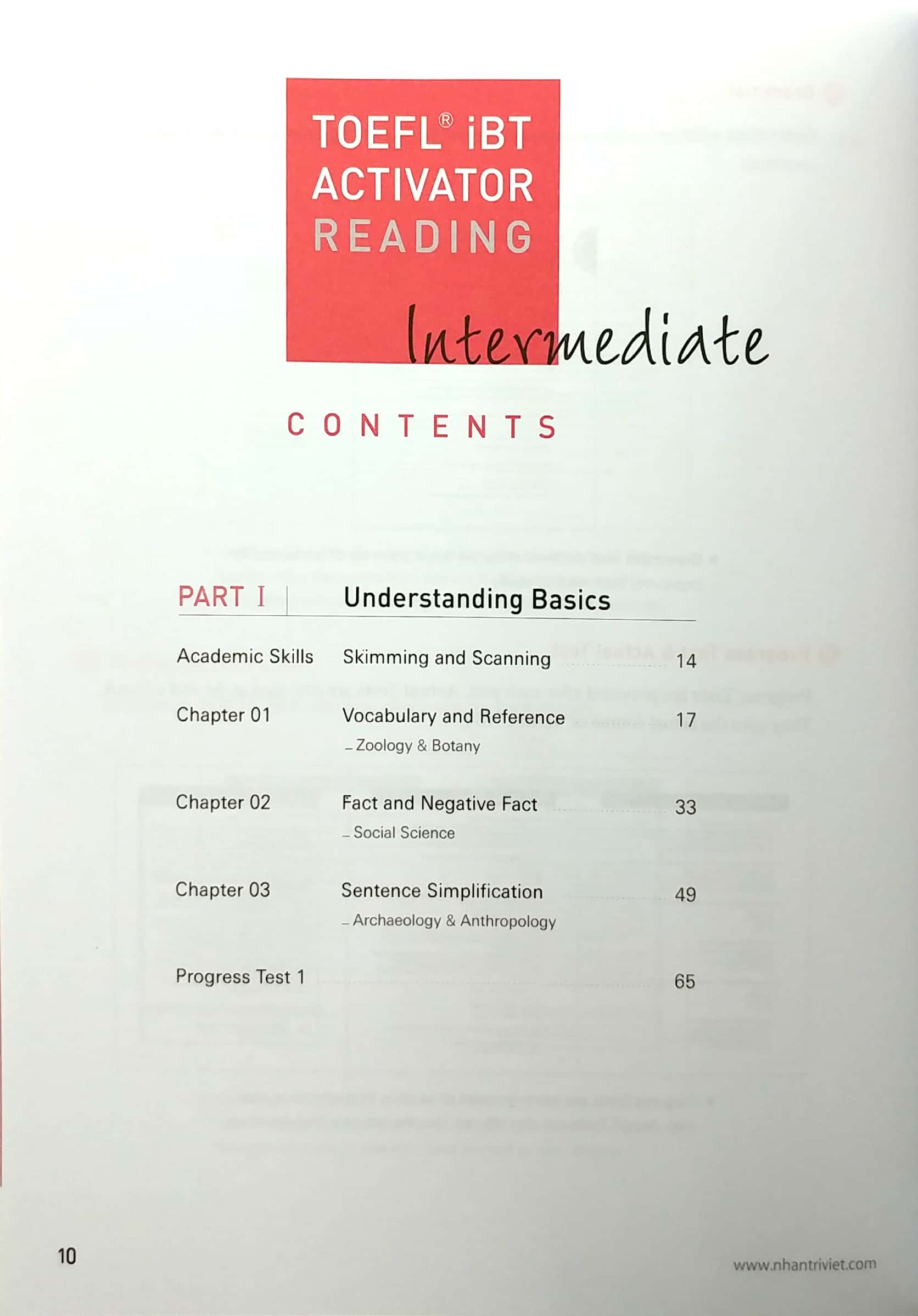 toefl ibt activator reading intermediate (không cd) - Ảnh 4