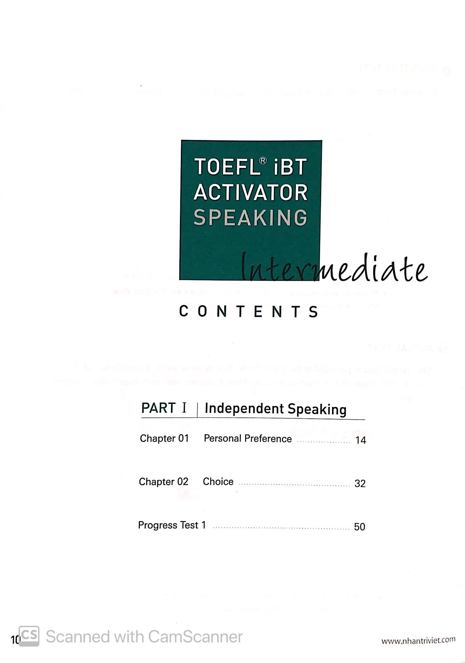 toefl ibt activator speaking intermediate (kèm cd) - Ảnh 3