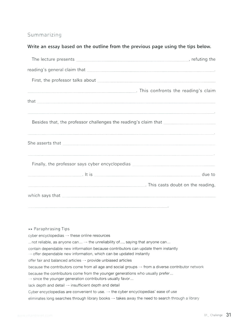 toefl ibt activator writing advanced (kèm cd) - Ảnh 14