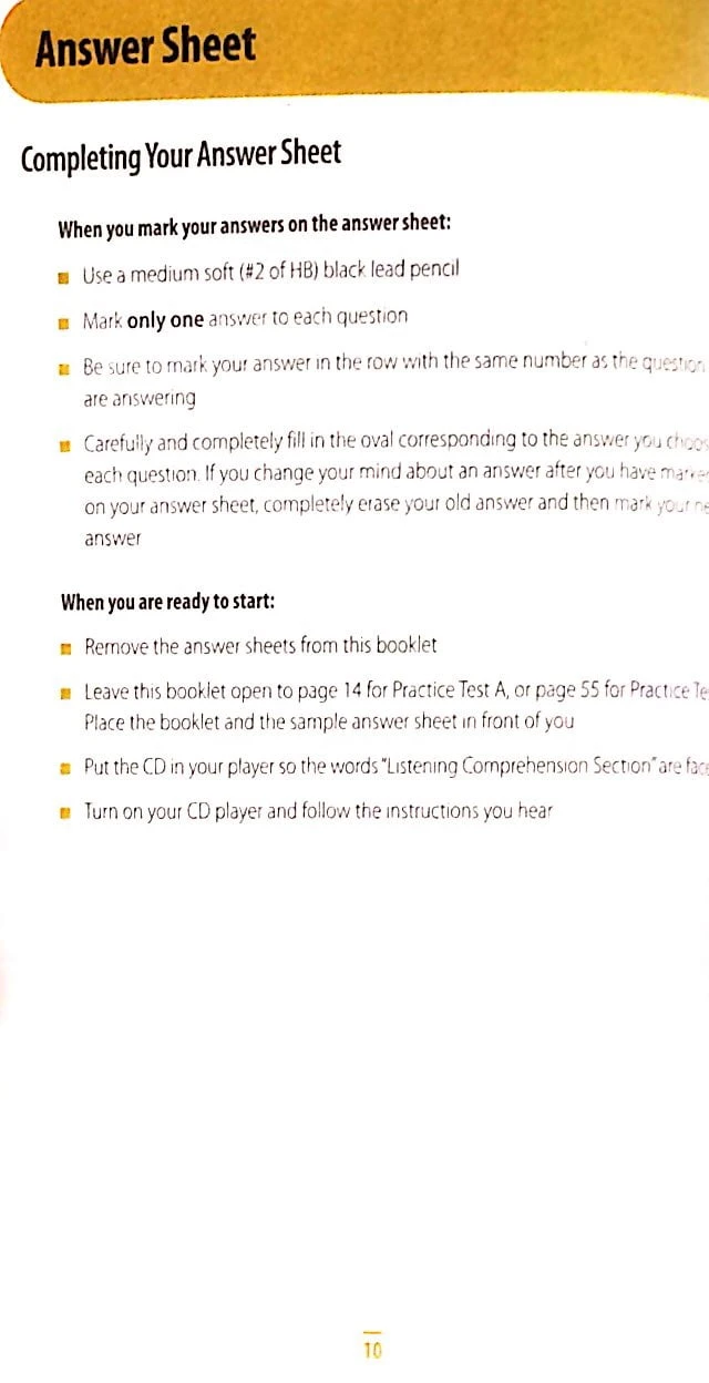 toefl itp assessment series- practice test volume 1 (cd) - Ảnh 10