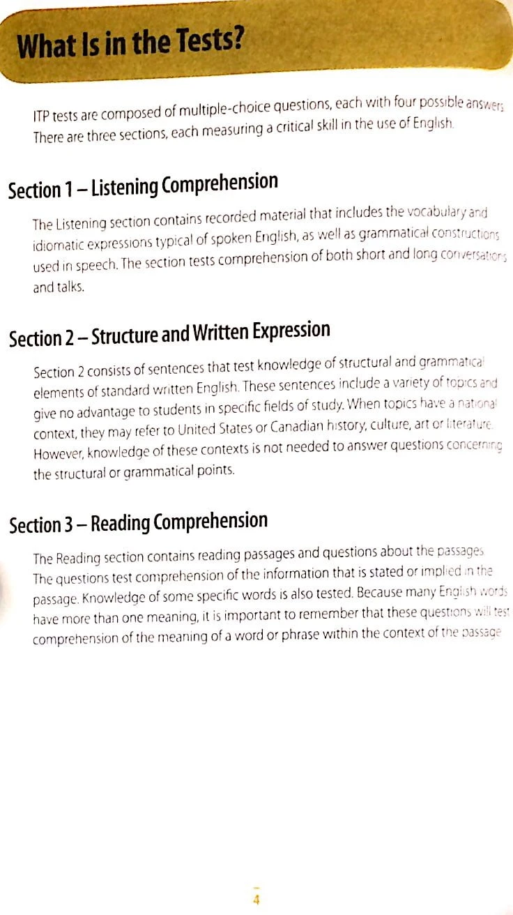 toefl itp assessment series- practice test volume 1 (cd) - Ảnh 4