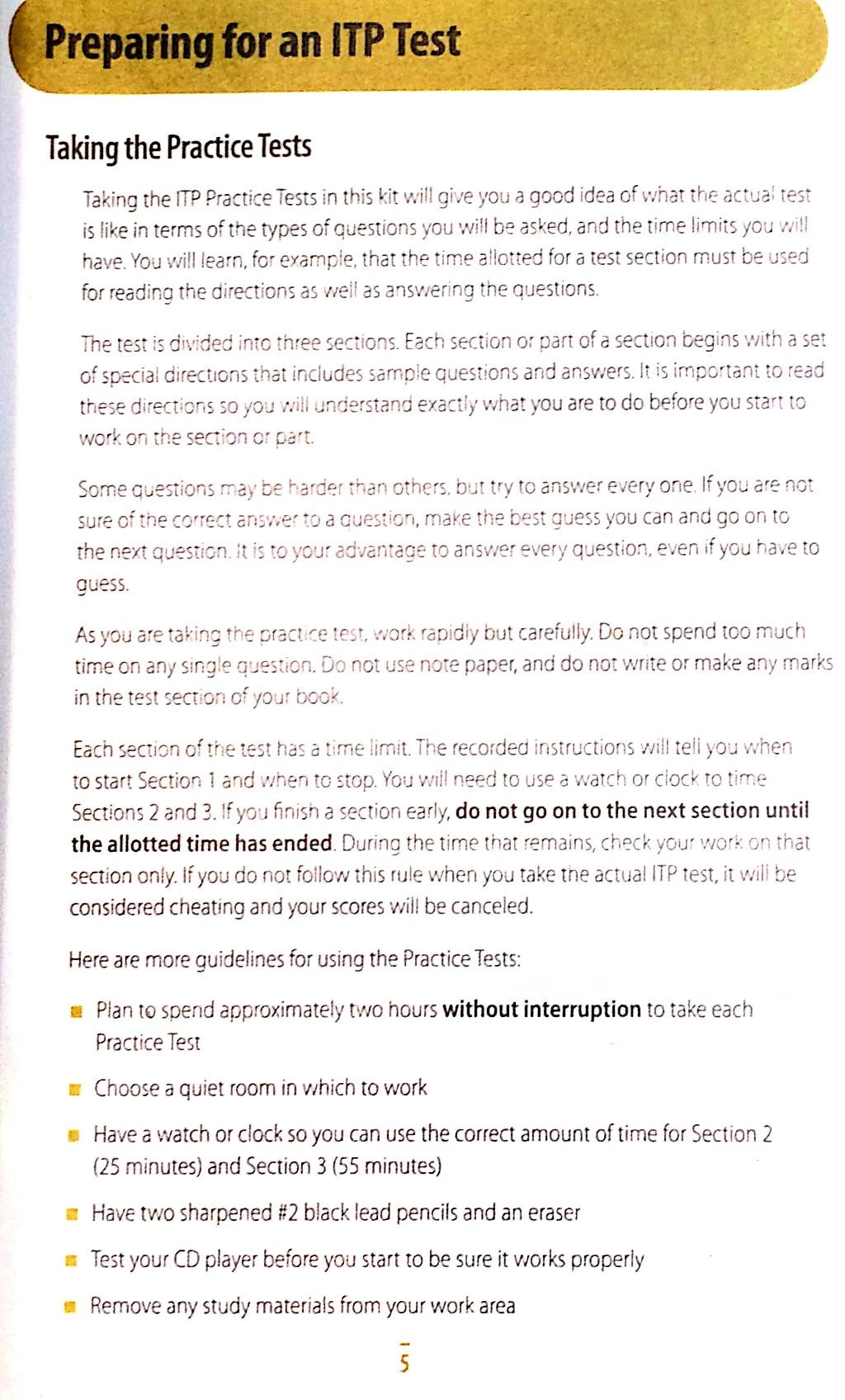 toefl itp assessment series- practice test volume 1 (cd) - Ảnh 5