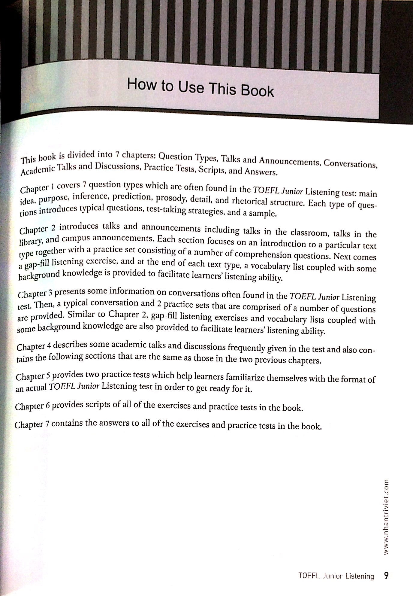 toefl junior listening (kèm cd) - Ảnh 4