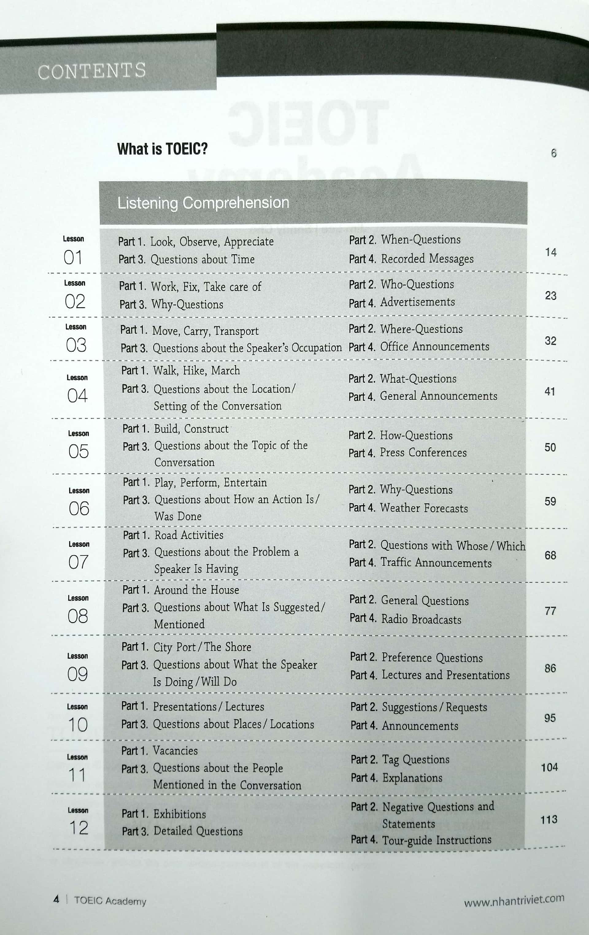 toeic academy (kèm cd) - Ảnh 2