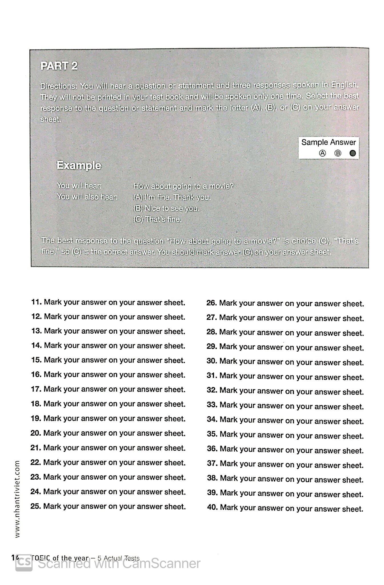 toeic of the year (kèm cd) - Ảnh 11