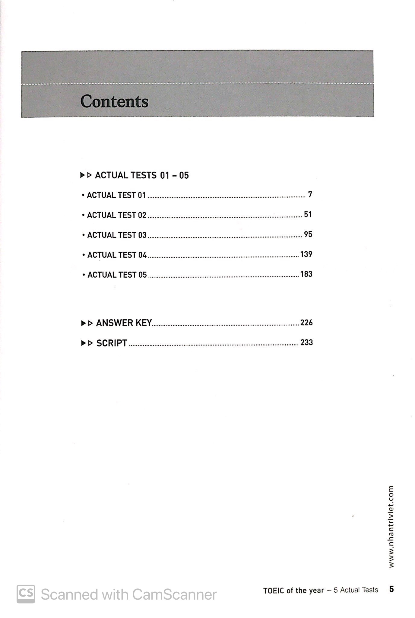 toeic of the year (kèm cd) - Ảnh 2