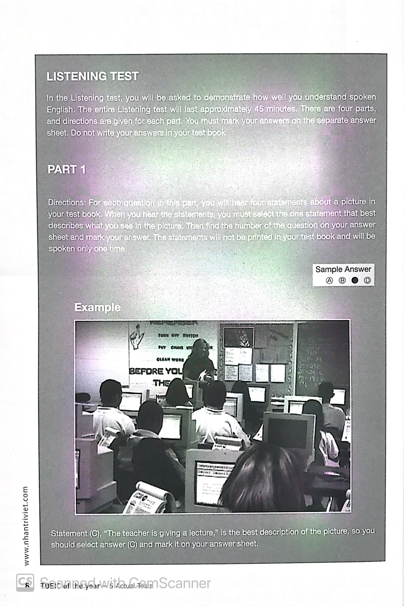 toeic of the year (kèm cd) - Ảnh 3