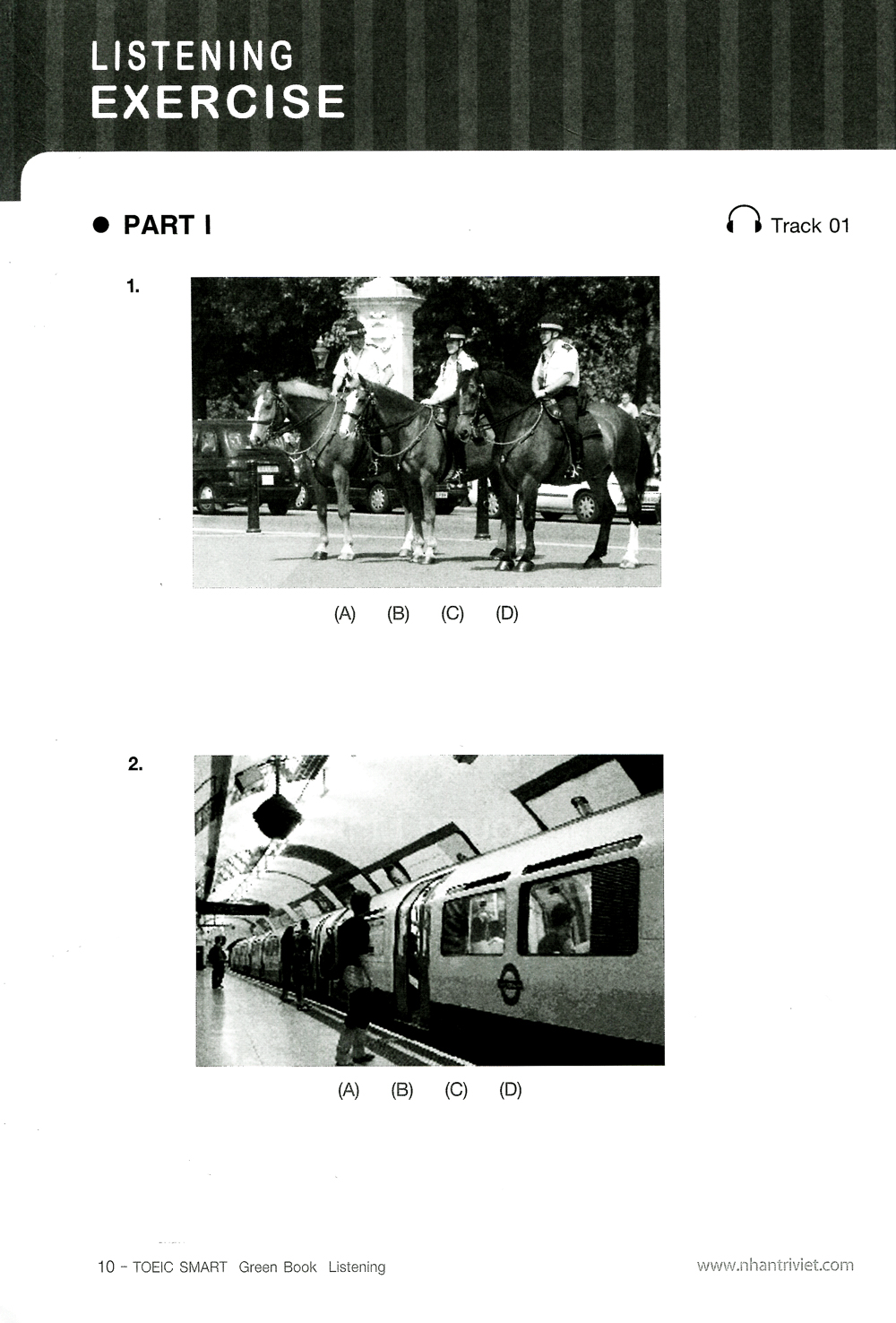 toeic smart: green book - listening (tái bản 2018) - Ảnh 5
