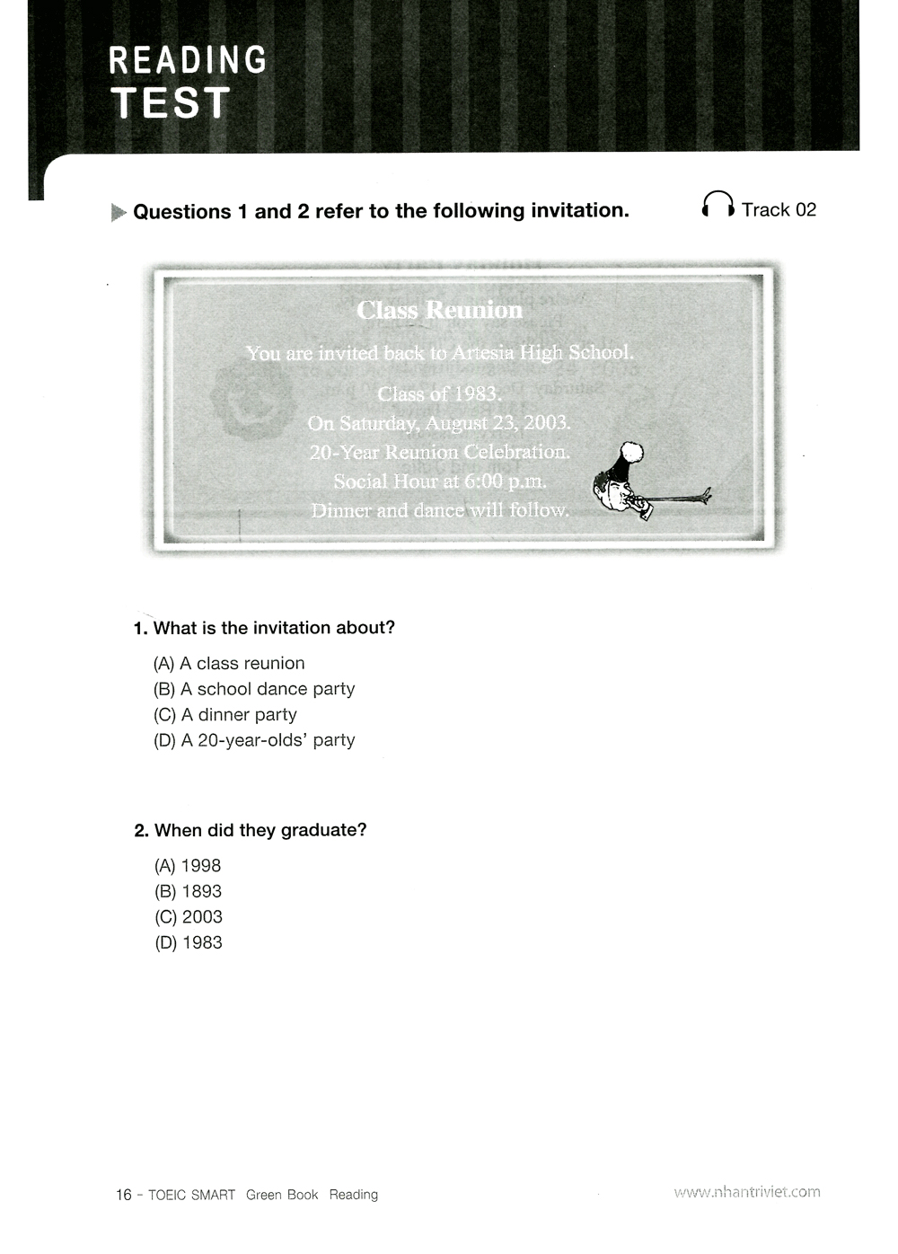 toeic smart - green book reading (kèm cd) - Ảnh 10