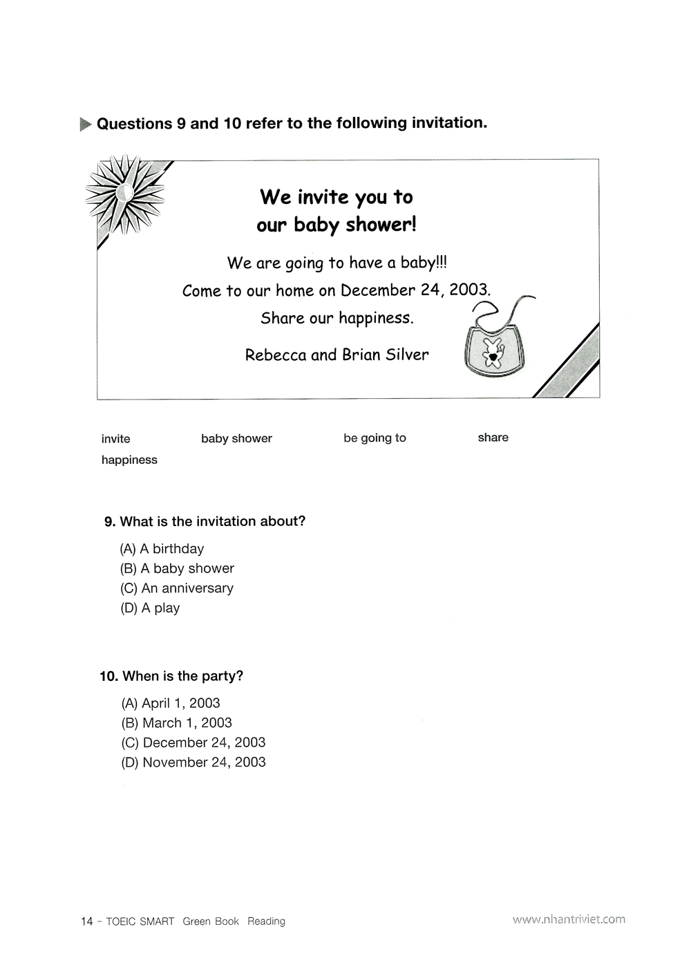 toeic smart - green book reading (kèm cd) - Ảnh 8