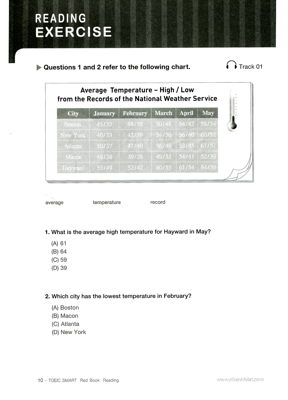 toeic smart - red book reading (kèm cd) - Ảnh 4