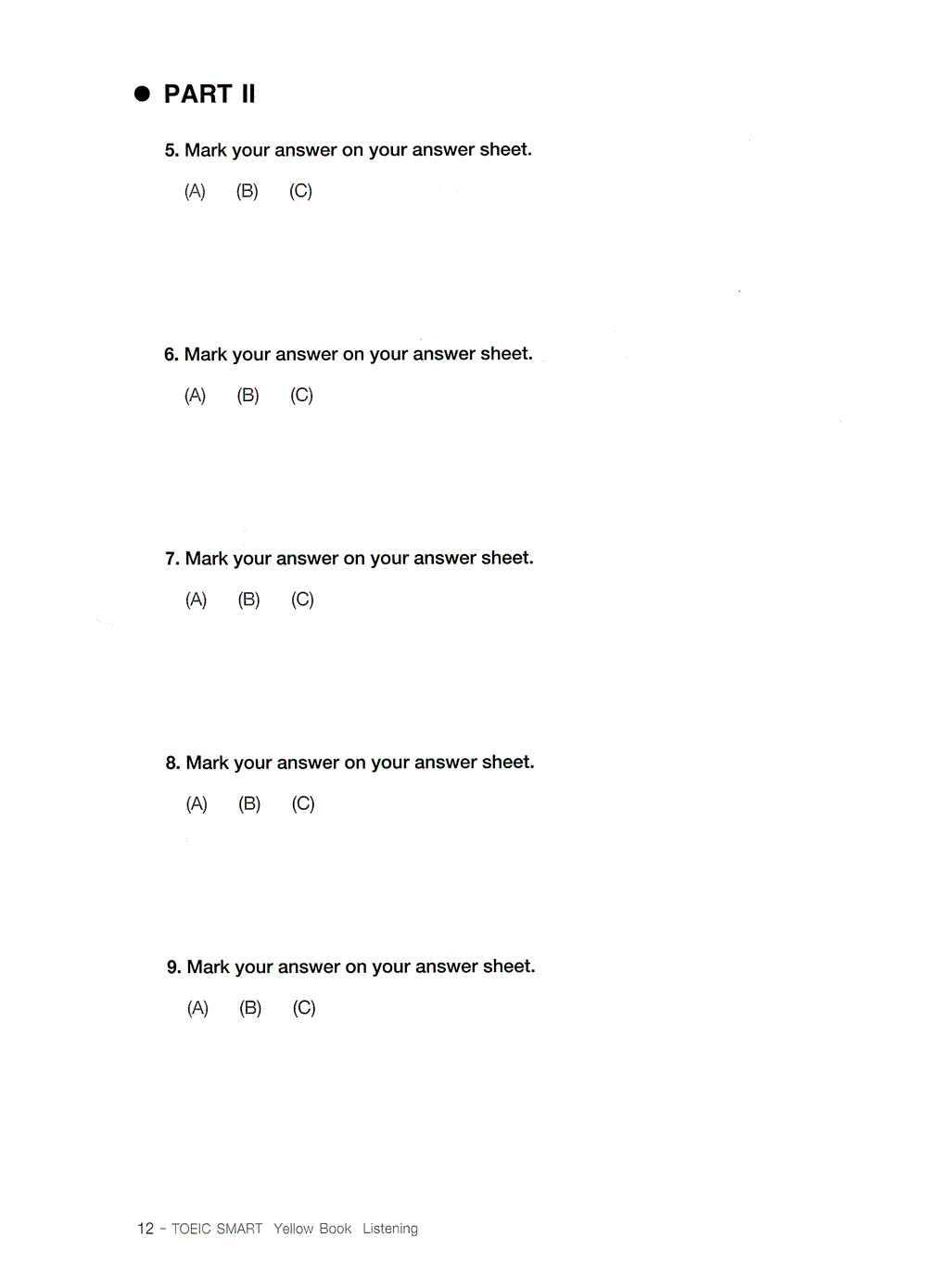 toeic smart - yellow book listening (kèm cd) - Ảnh 7