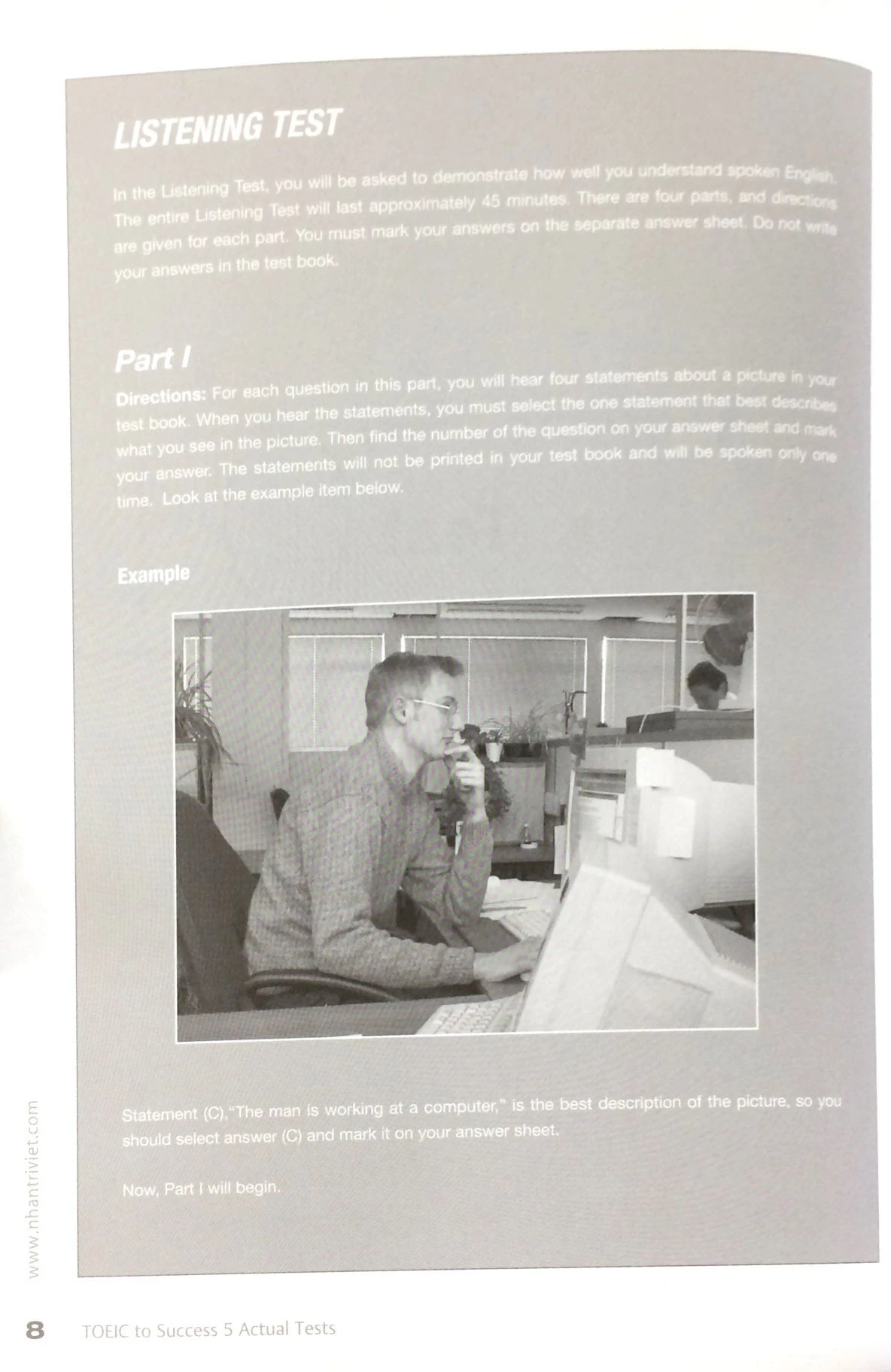 toeic to success (lc+rc)_5 actual tests (+cd) - Ảnh 3