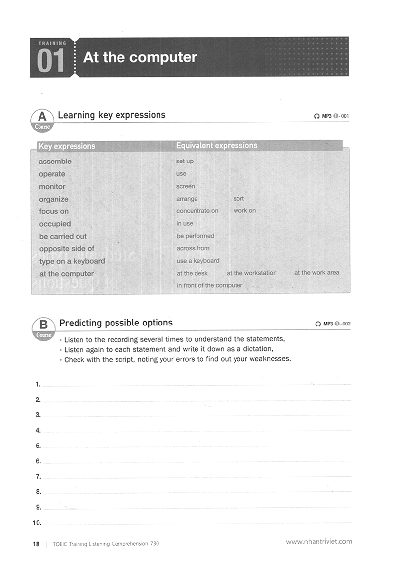 toeic training listening 730 - Ảnh 4