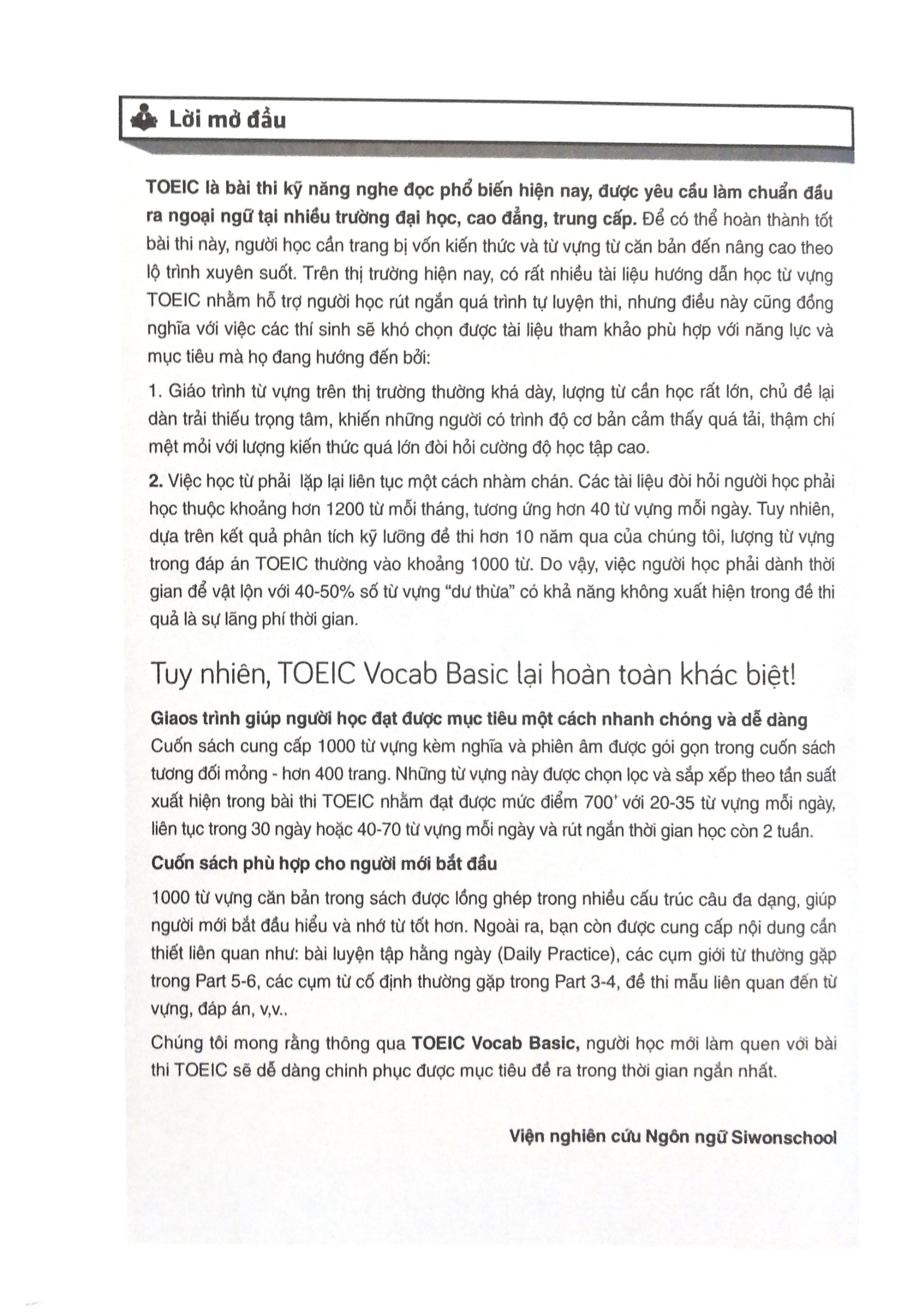 toeic vocab basic - 1000 từ vựng cơ bản kèm bài tập dành cho người mới bắt đầu (tái bản 2023) - Ảnh 3