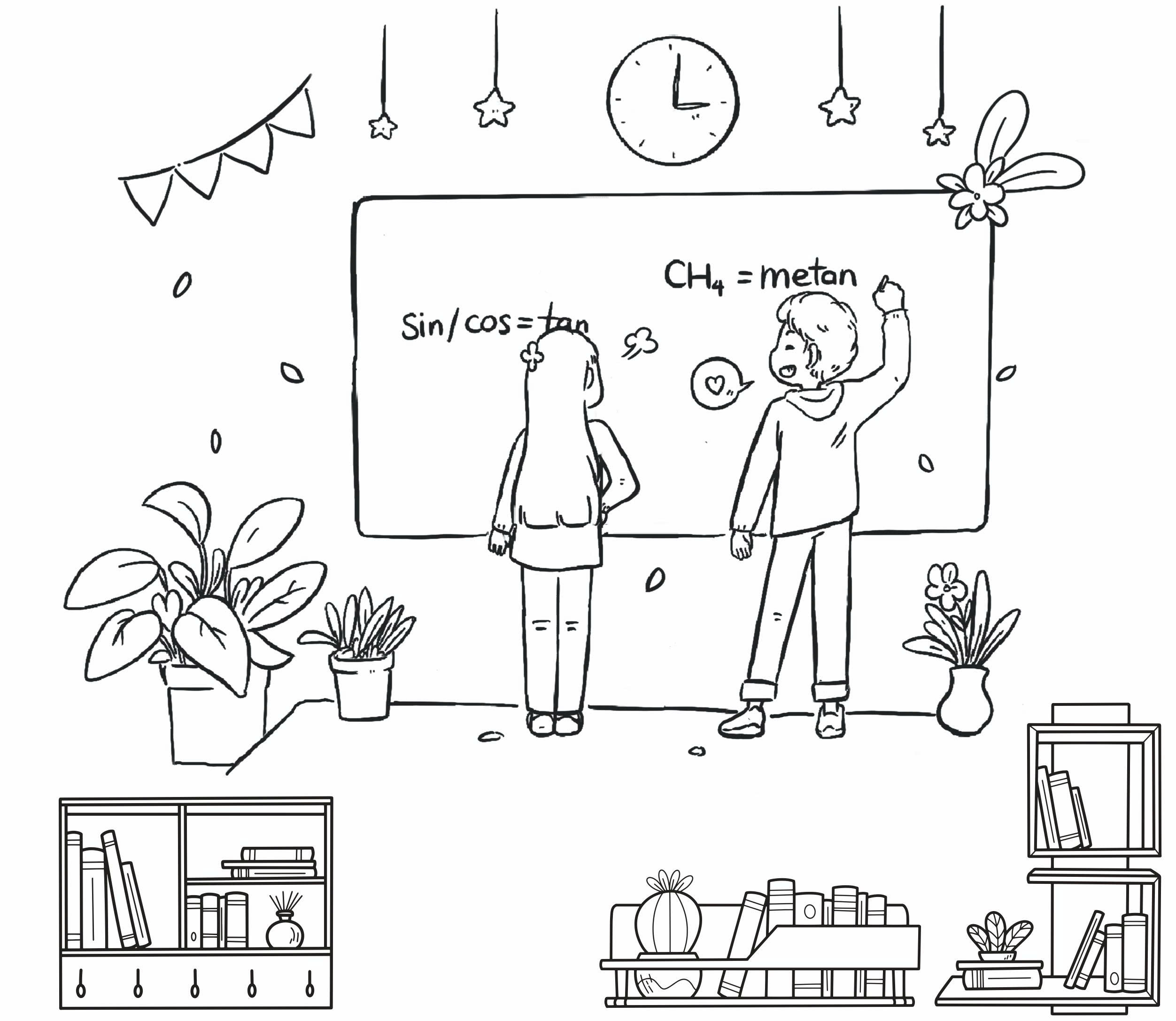 tôi bị cảm hóa ra là do em - tô màu thả thính - Ảnh 14