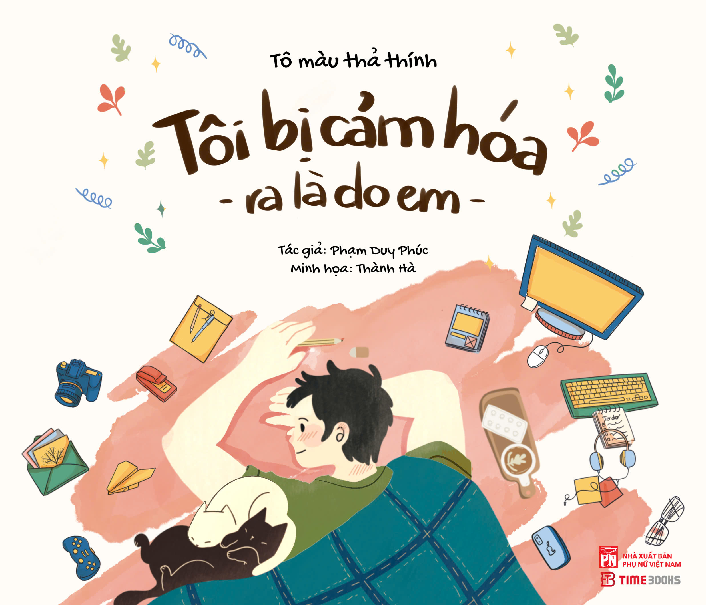 tôi bị cảm hóa ra là do em - tô màu thả thính - Ảnh 3
