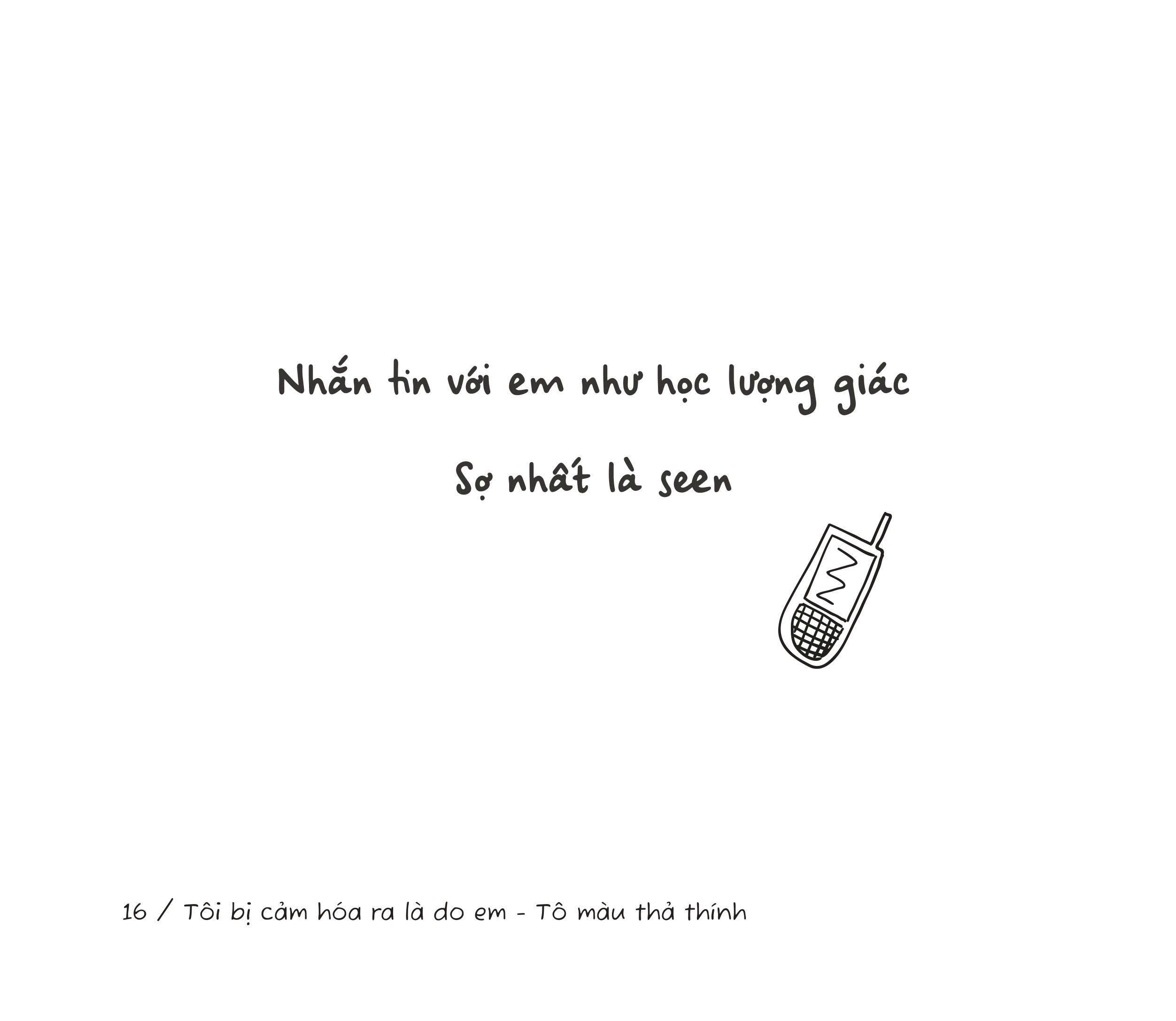 tôi bị cảm hóa ra là do em - tô màu thả thính - Ảnh 9