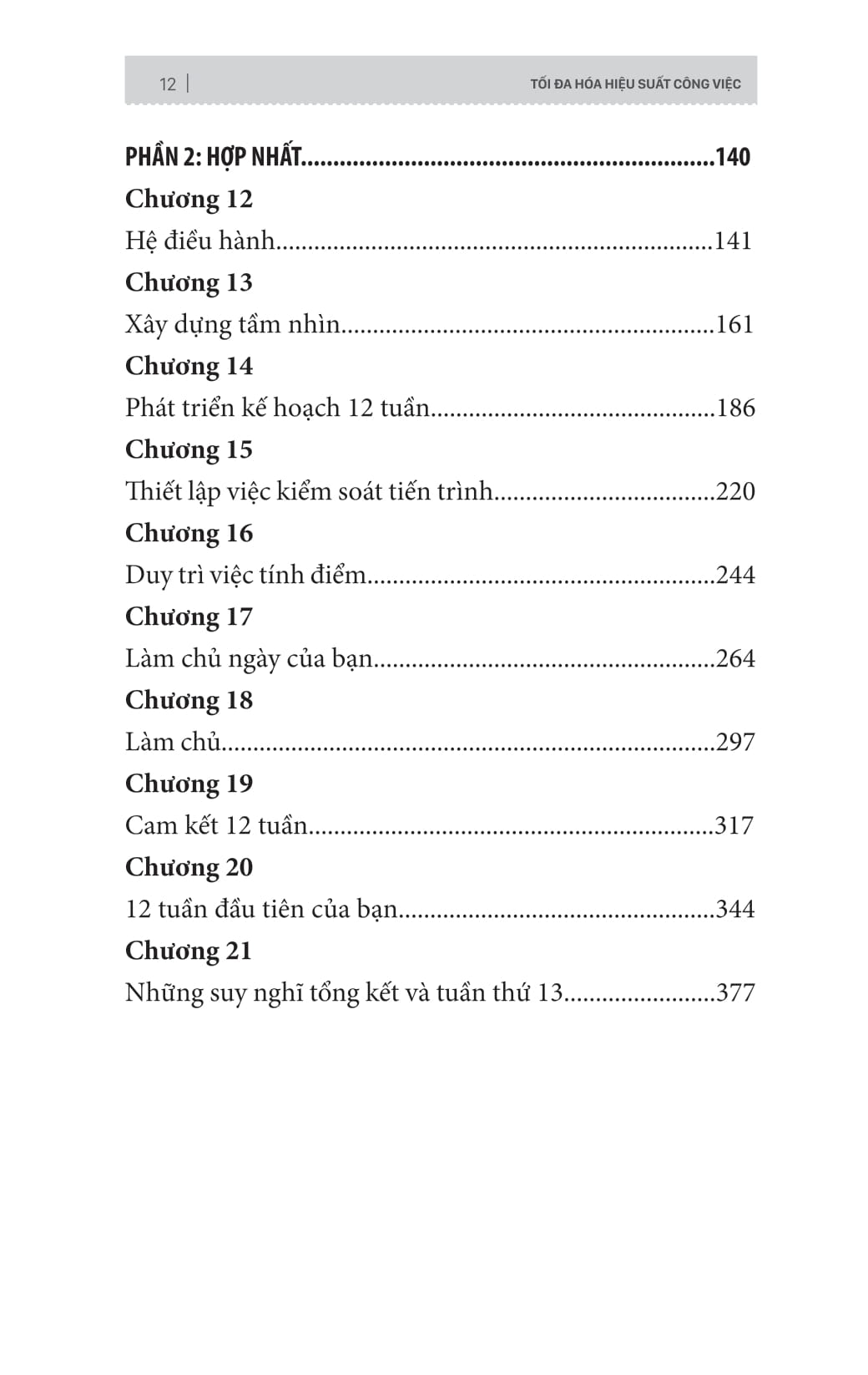 Tối Đa Hóa Hiệu Suất Công Việc - Việc 12 Tháng Làm Trong 12 Tuần (Tái Bản 2025) - Ảnh 12
