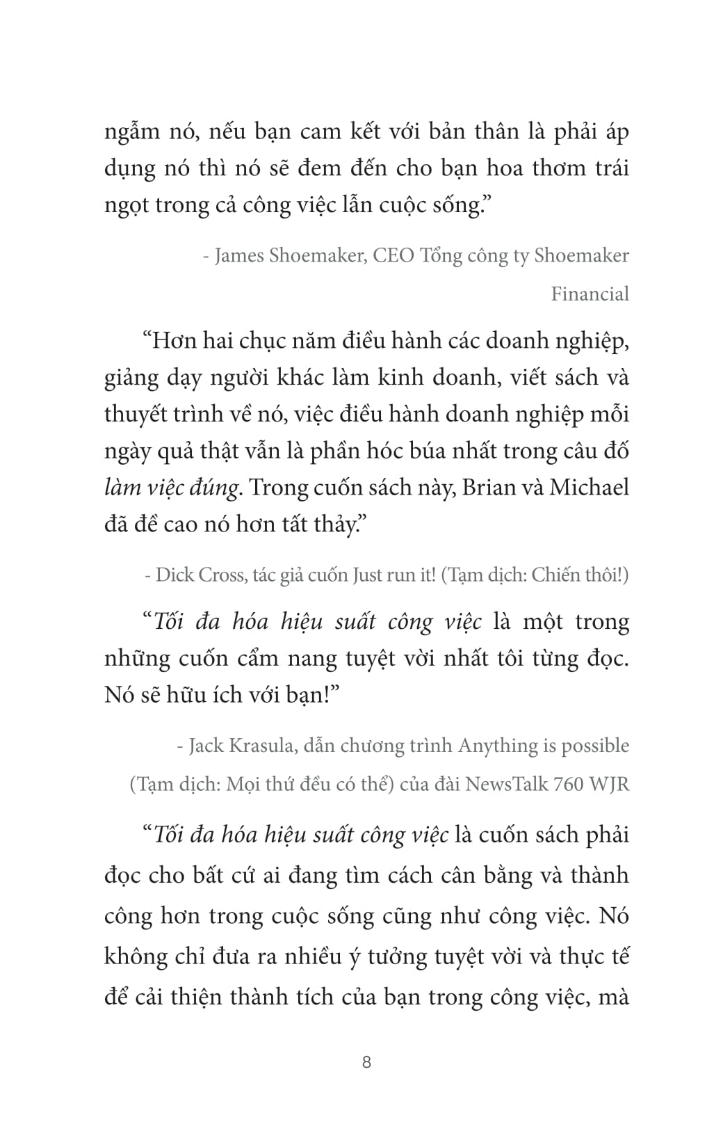 Tối Đa Hóa Hiệu Suất Công Việc - Việc 12 Tháng Làm Trong 12 Tuần (Tái Bản 2025) - Ảnh 8